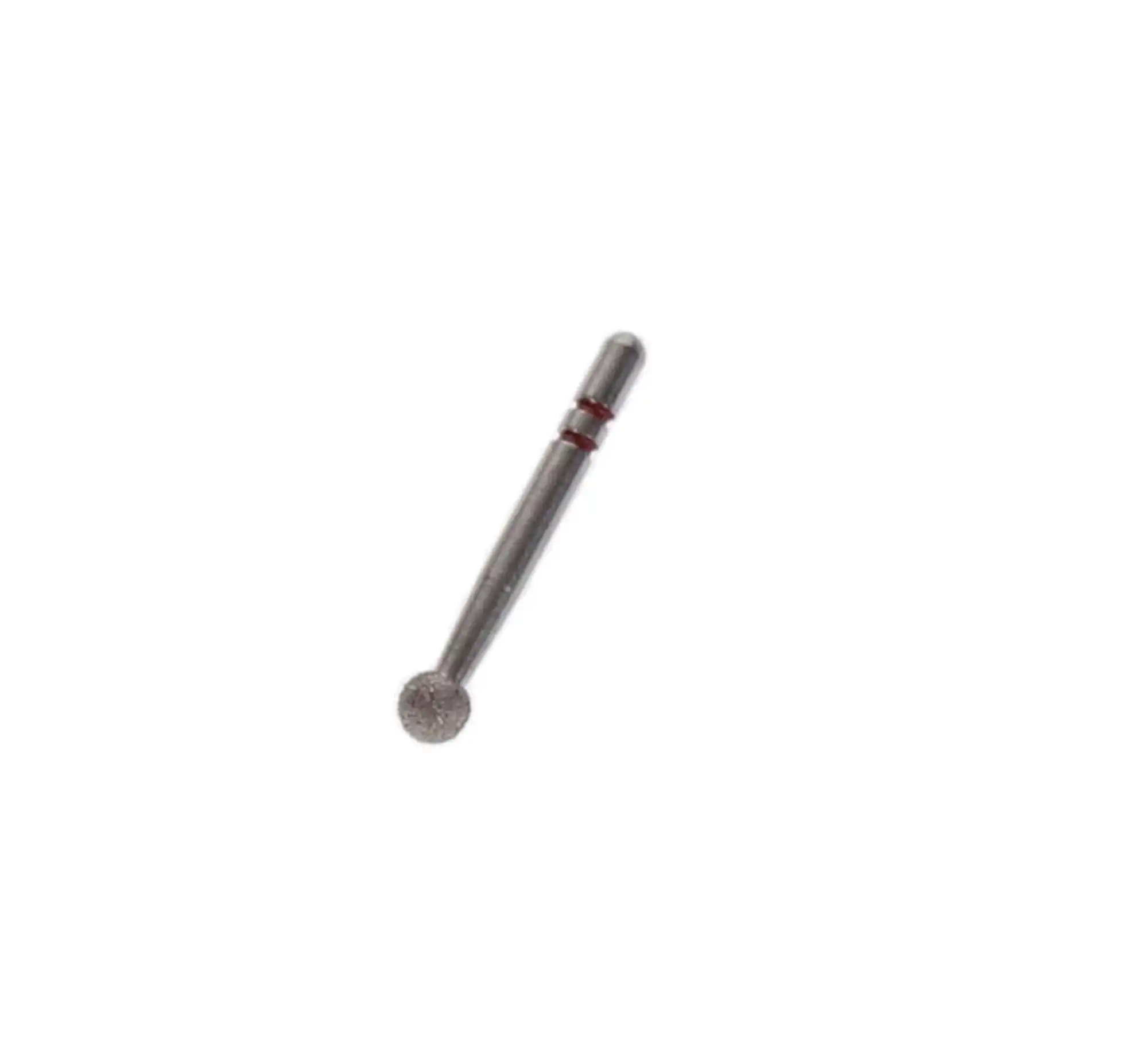 Two Striper Diamond Bur, FG, Round, #135, Fine, Red, 2.6 mm, 5/Pk, 2015017 thumbnail 2