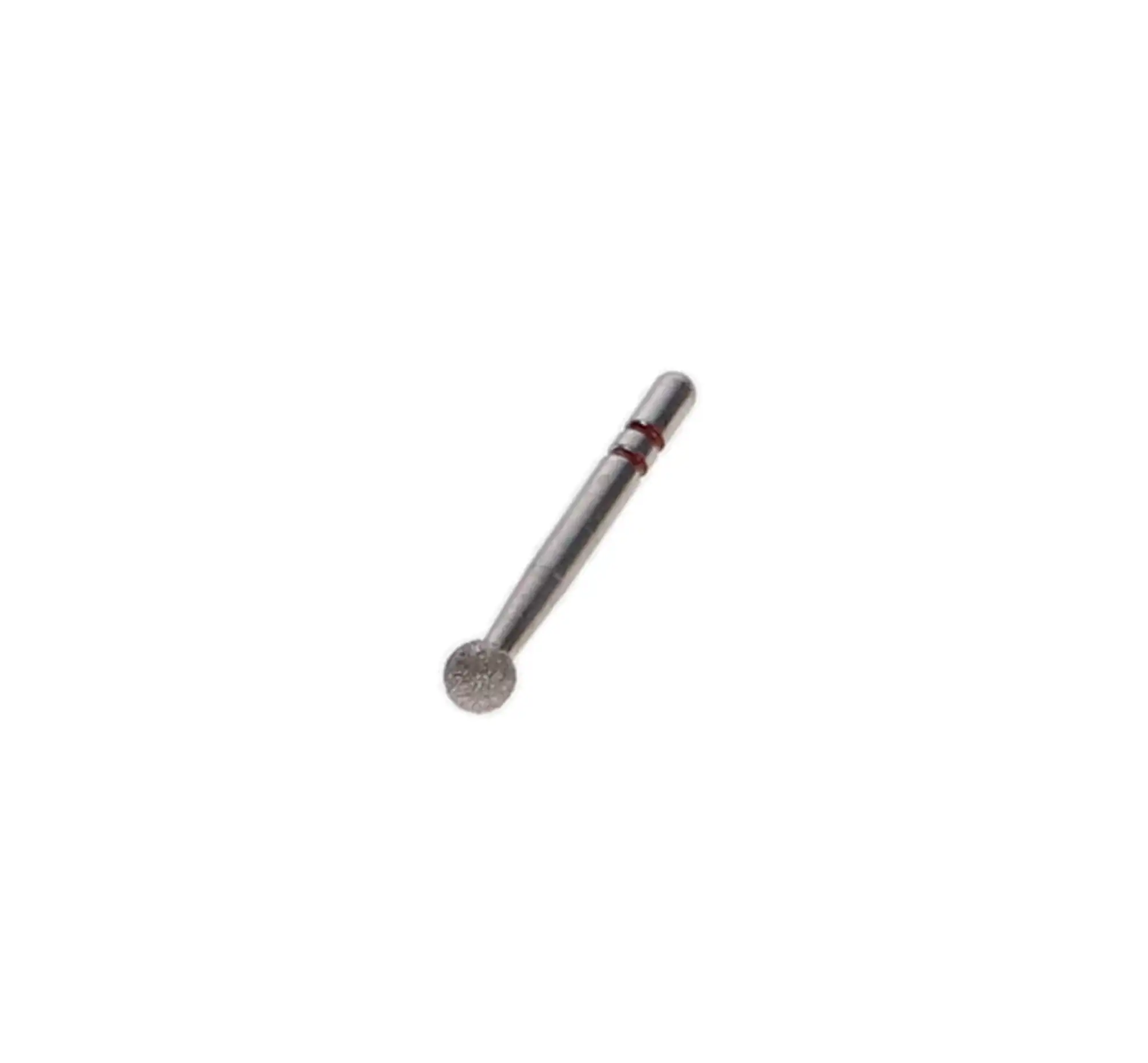 Two Striper Diamond Bur, FG, Round, #135, Fine, Red, 2.6 mm, 5/Pk, 2015017 thumbnail 3