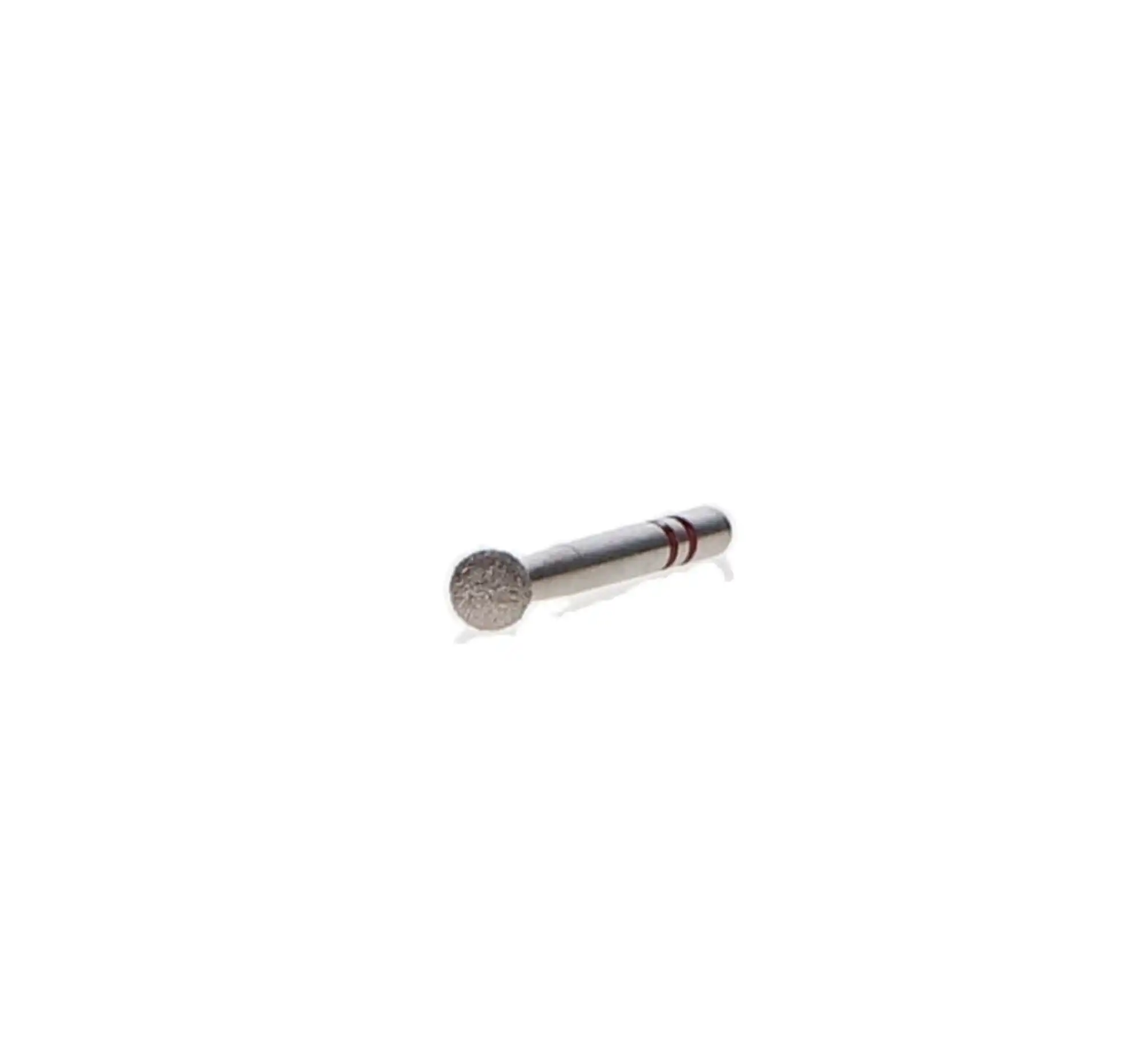 Two Striper Diamond Bur, FG, Round, #135, Fine, Red, 2.6 mm, 5/Pk, 2015017 thumbnail 4