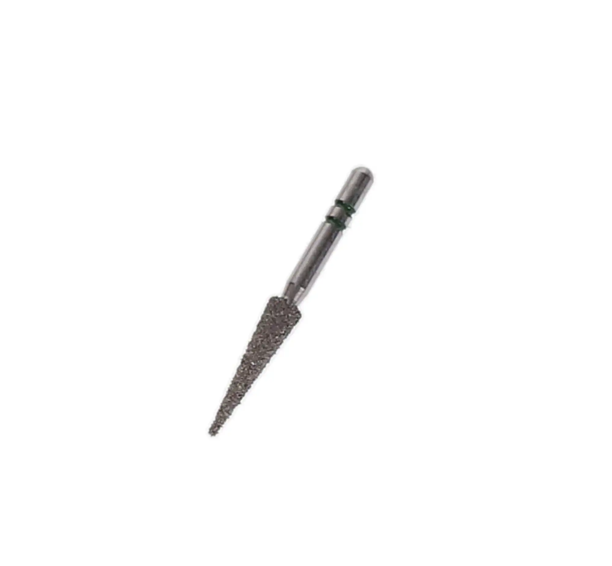 Two Striper Diamond Bur, FG, Cone, #209.10C, Coarse, Green, 2.3 mm Major Diameter, 5/Pk, 2015037 thumbnail 2