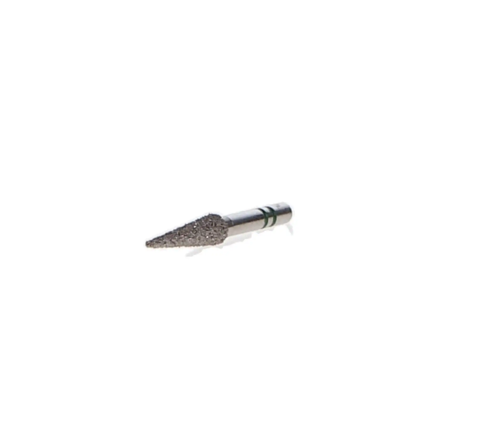 Two Striper Diamond Bur, FG, Cone, #209.10C, Coarse, Green, 2.3 mm Major Diameter, 5/Pk, 2015037 thumbnail 3