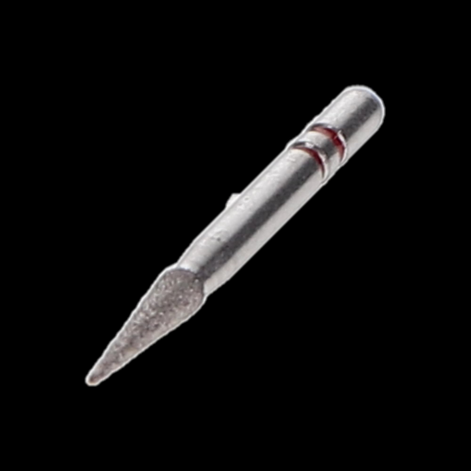 Two Striper Diamond Bur, FG, Cone, 209.6F, Fine, Red, 1.6 mm Major Diameter, 5/Pk, 2015045 thumbnail 2