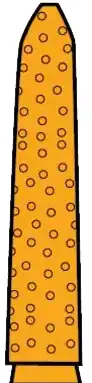 Two Striper Gold-Plated Diamond Bur, FG, Curettage, 254.SC, 2.2 mm Major/0.4 mm Minor Diameter, 10 mm Length, Medium, Blue, 5/Pk, 2015619 thumbnail 2