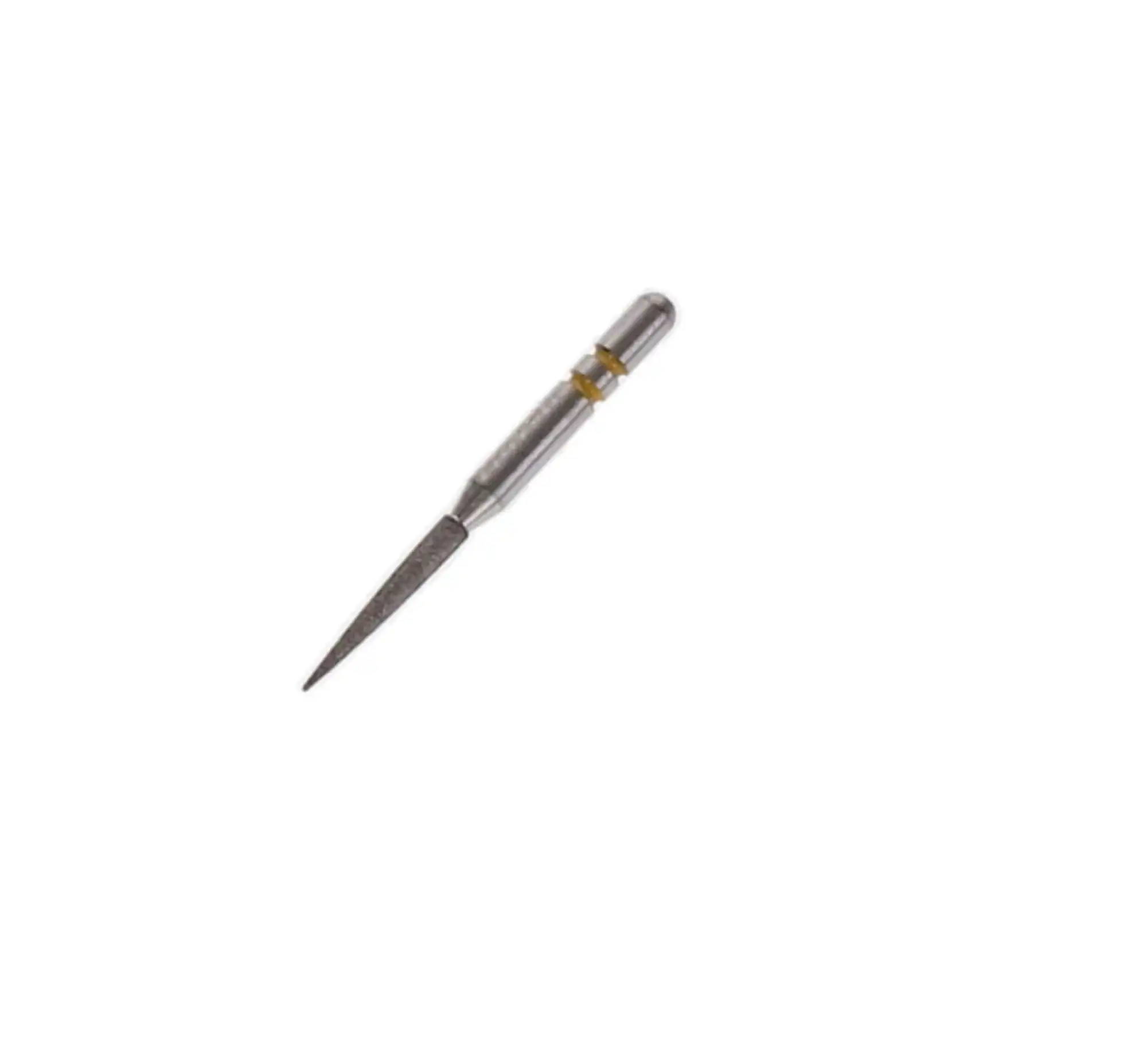 Two Striper Diamond Burs, FG, Flame, 260.8, 1.4 mm, Very Fine, Yellow, 5/Pk, 2015183 thumbnail 2