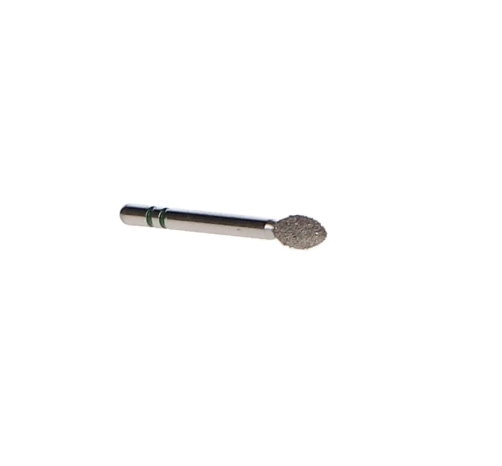 Two Striper Diamond Bur, FG, Football, #283.4, 2.5 mm, Coarse, Green, 5/Pk, 2015142 thumbnail 3