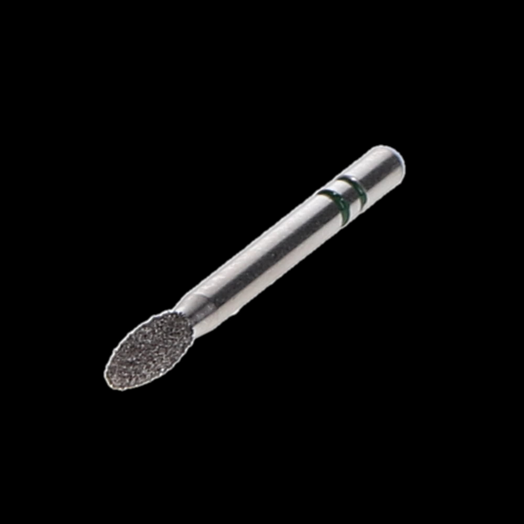 Two Striper Diamond Bur, FG, Football, 290.4C, Coarse, Green, 1.9 mm Major Diameter, 5/Pk, 2015144 thumbnail 3
