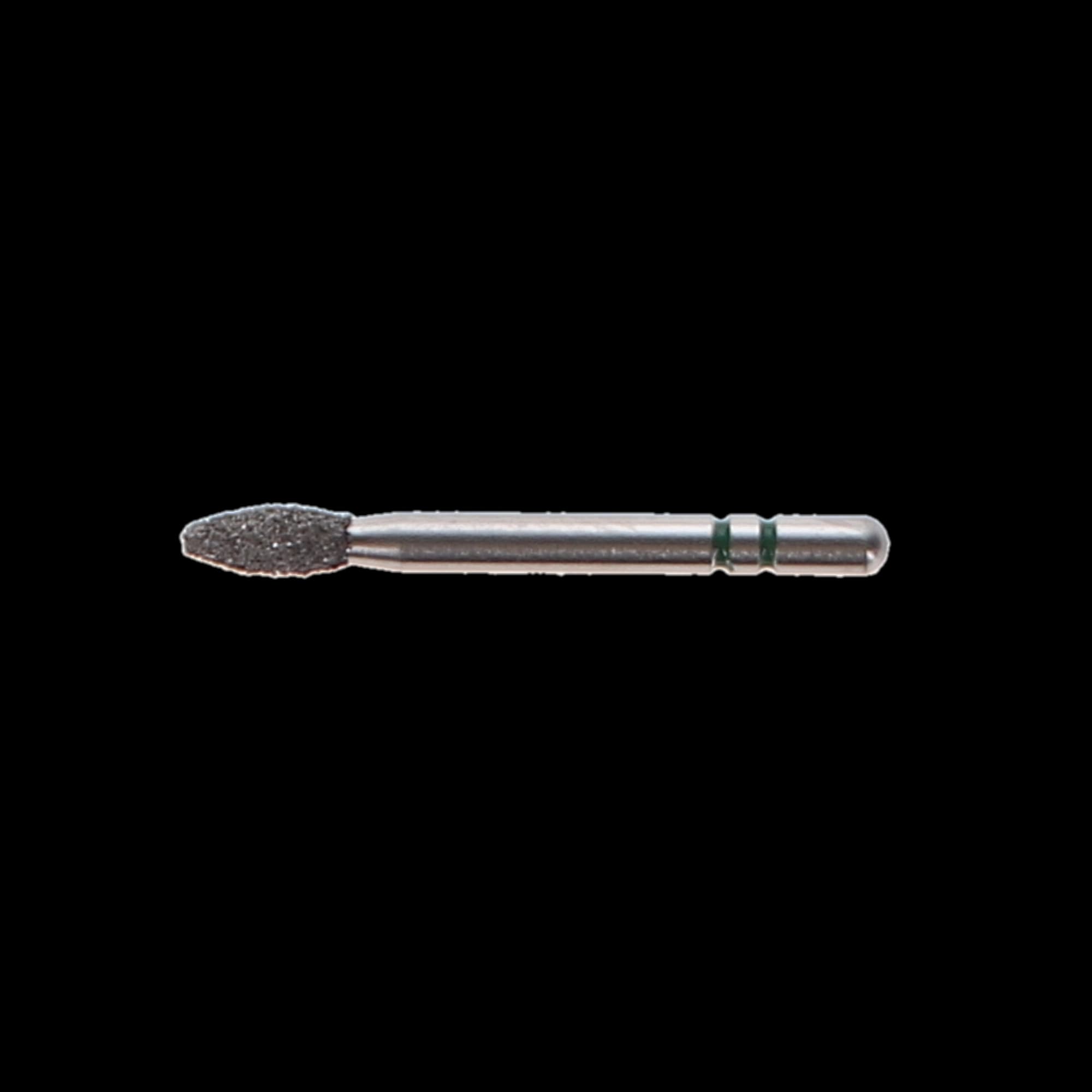 Two Striper Diamond Bur, FG, Football, 290.4C, Coarse, Green, 1.9 mm Major Diameter, 5/Pk, 2015144 thumbnail 2