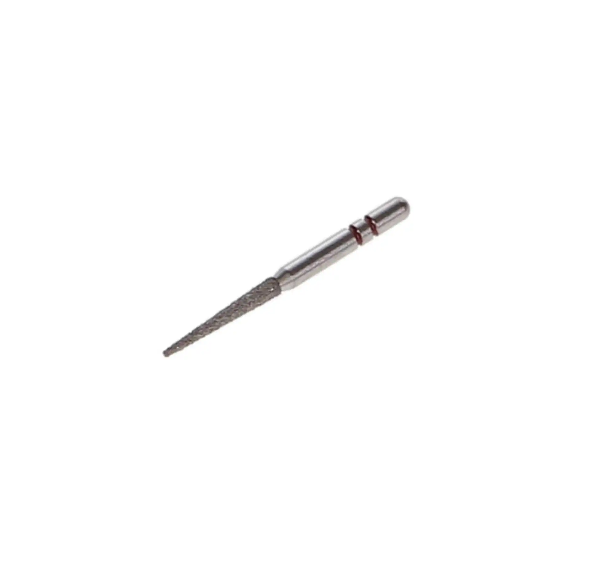 Two Striper Diamond Burs, FG, Flat-End Taper, 700.9F, 1.4 mm Major/0.6 mm Minor Diameter, 9 mm Length, Fine, Red, 5/Pk, 2015365 thumbnail 3