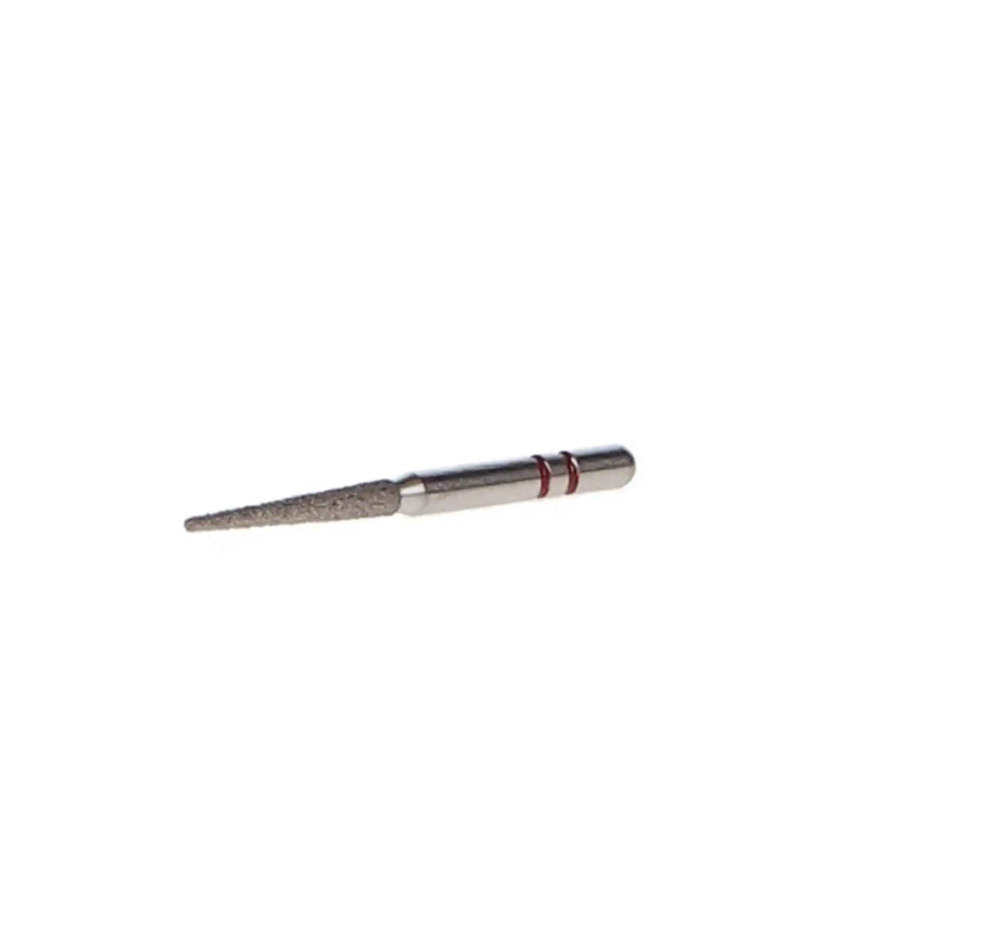Two Striper Diamond Burs, FG, Flat-End Taper, 700.9F, 1.4 mm Major/0.6 mm Minor Diameter, 9 mm Length, Fine, Red, 5/Pk, 2015365 thumbnail 4