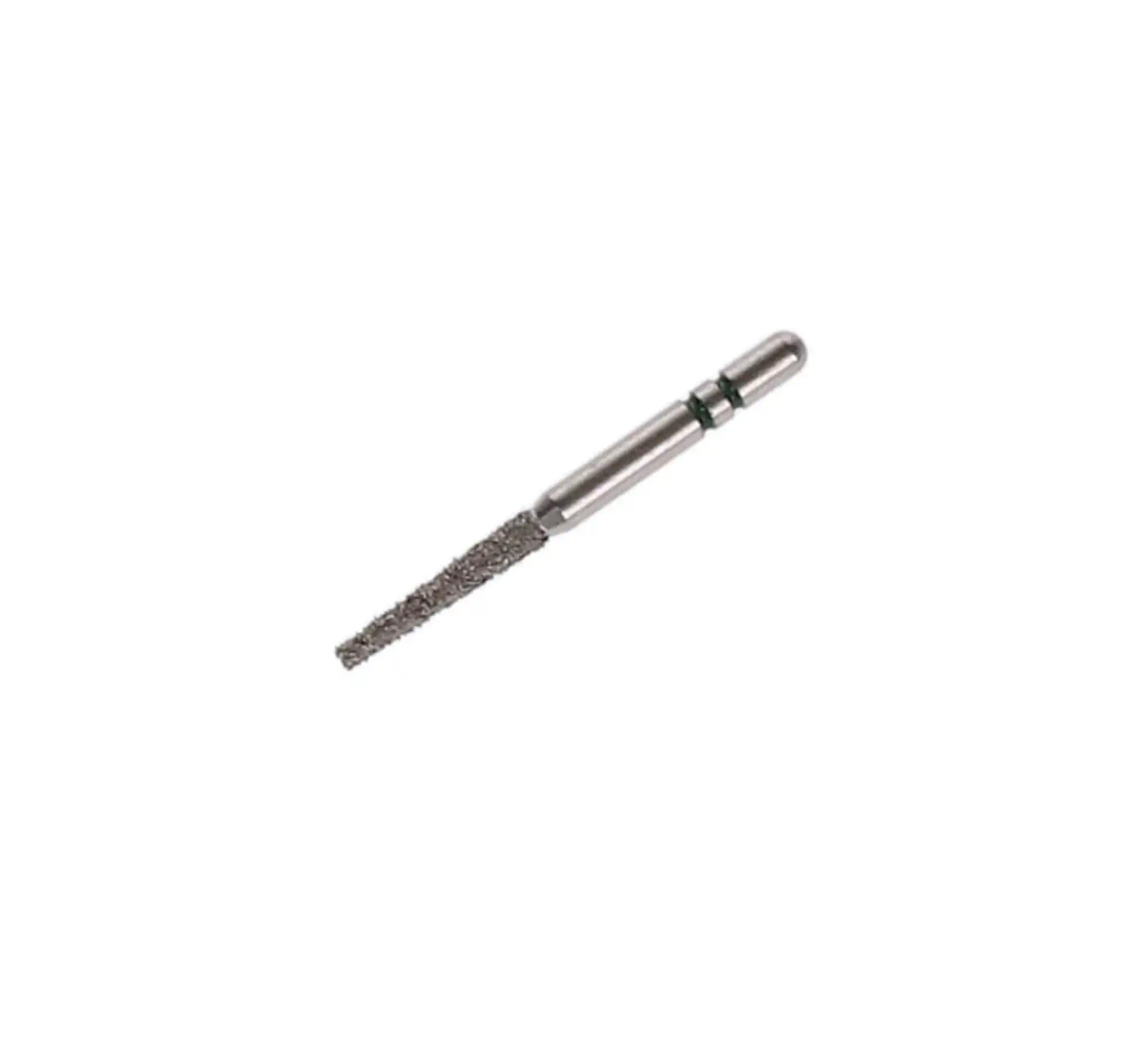 Two Striper Diamond Bur, FG, Flat-End Taper, 702.8C, 1.4 mm Major/0.9 mm Minor Diameter, 8 mm Length, Coarse, Green, 5/Pk, 2015343 thumbnail 2