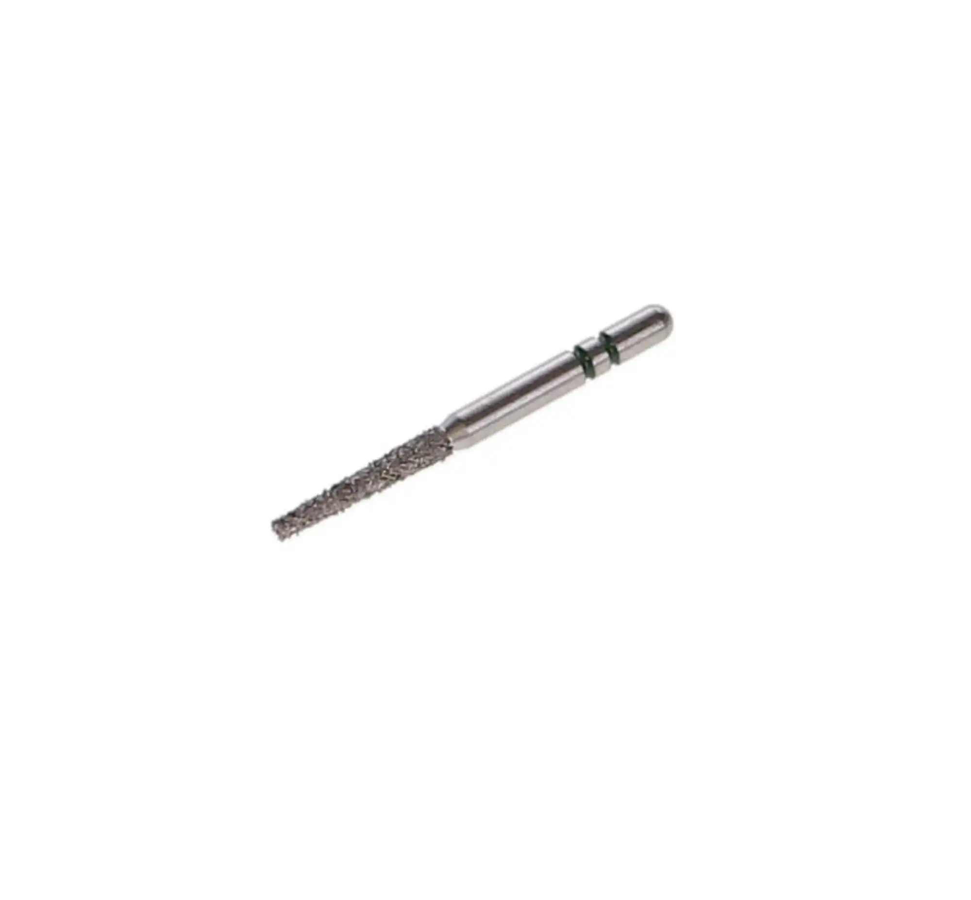 Two Striper Diamond Bur, FG, Flat-End Taper, 702.8C, 1.4 mm Major/0.9 mm Minor Diameter, 8 mm Length, Coarse, Green, 5/Pk, 2015343 thumbnail 3