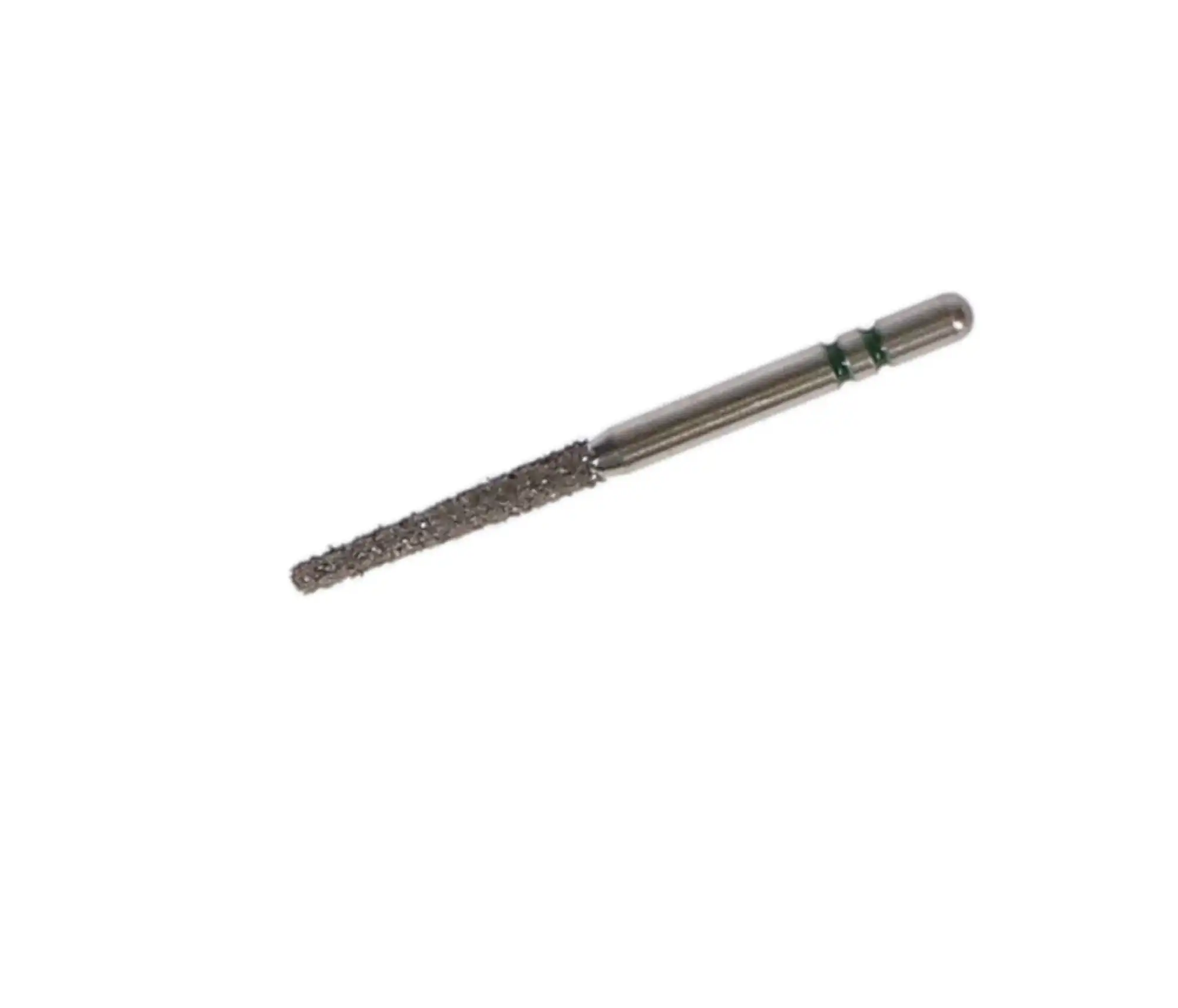 Two Striper Diamond Bur, FG, Flat-End Taper, #722.10C, 1.6 mm Major/1.0 mm Minor Diameter, 10 mm Length, Coarse, Green, 5/Pk, 2015359 thumbnail 4