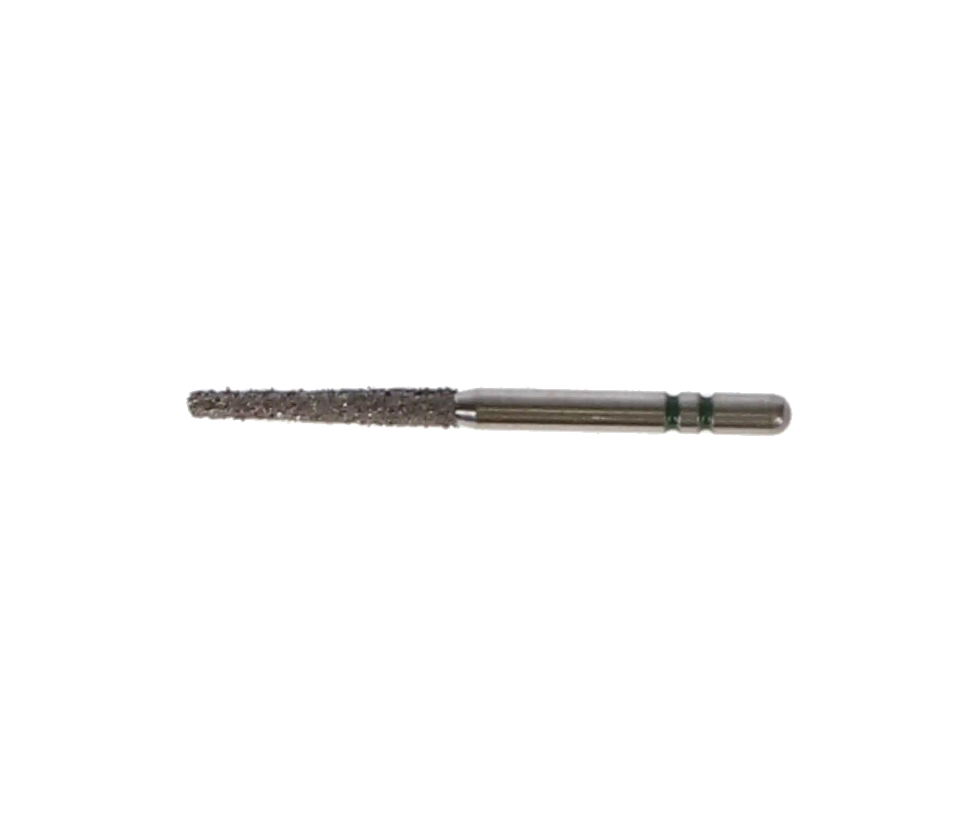 Two Striper Diamond Bur, FG, Flat-End Taper, #722.10C, 1.6 mm Major/1.0 mm Minor Diameter, 10 mm Length, Coarse, Green, 5/Pk, 2015359 thumbnail 6