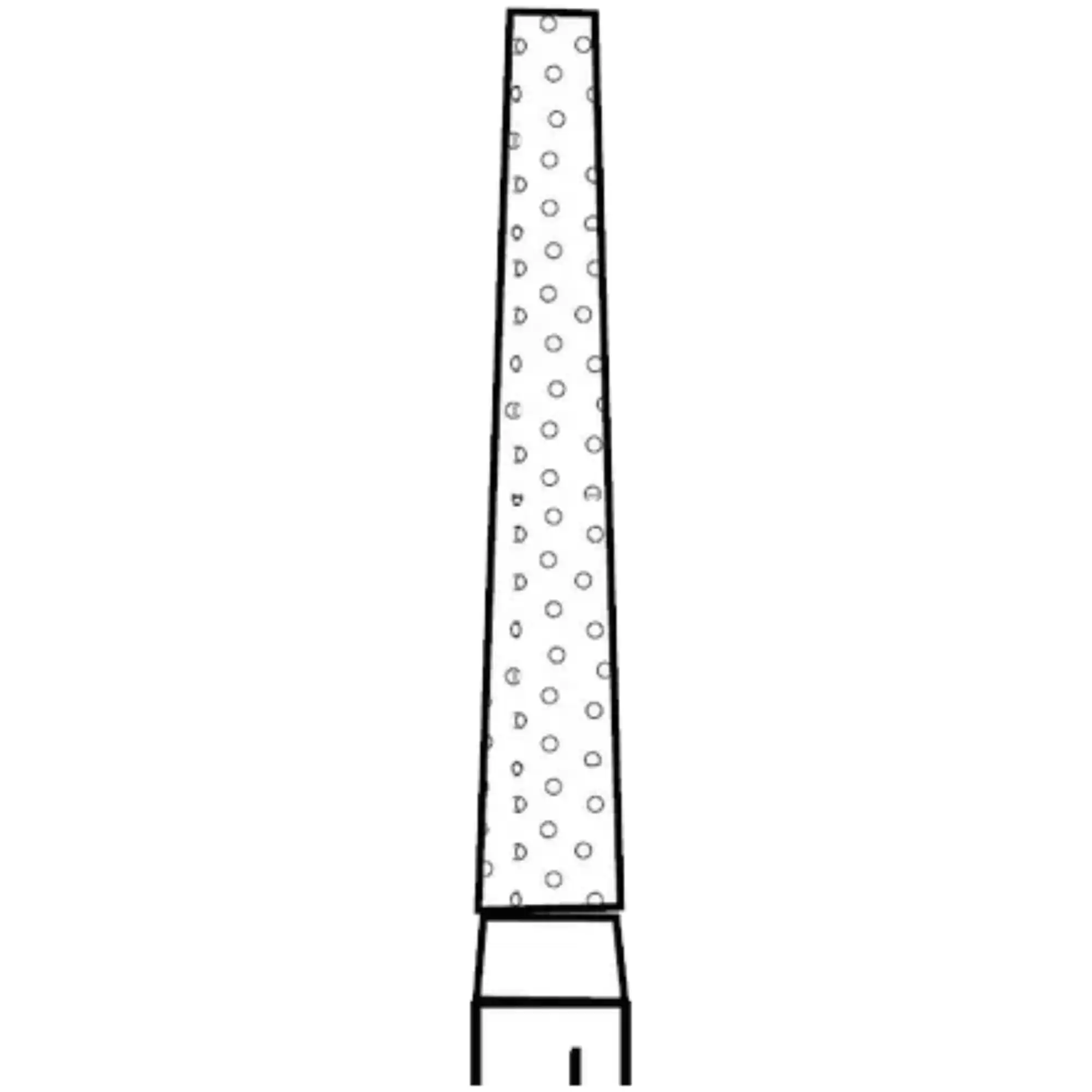 Two Striper Diamond Bur, FG, Flat-End Taper, #725.10C, 1.8 mm Major/0.9 mm Minor Diameter, 10 mm Head Length, Coarse, Green, 5/Pk, 2015446 thumbnail 2