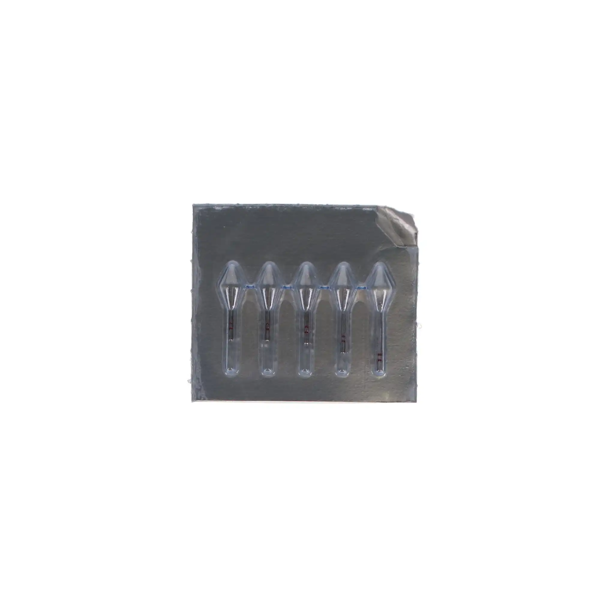 Two Striper Diamond Bur, FG, Pear, 362.3F, Fine, Red, 1.3 mm Major/1.1 mm Minor Diameter, 3.0 mm Length, 5/Pk, 2015793 thumbnail 4
