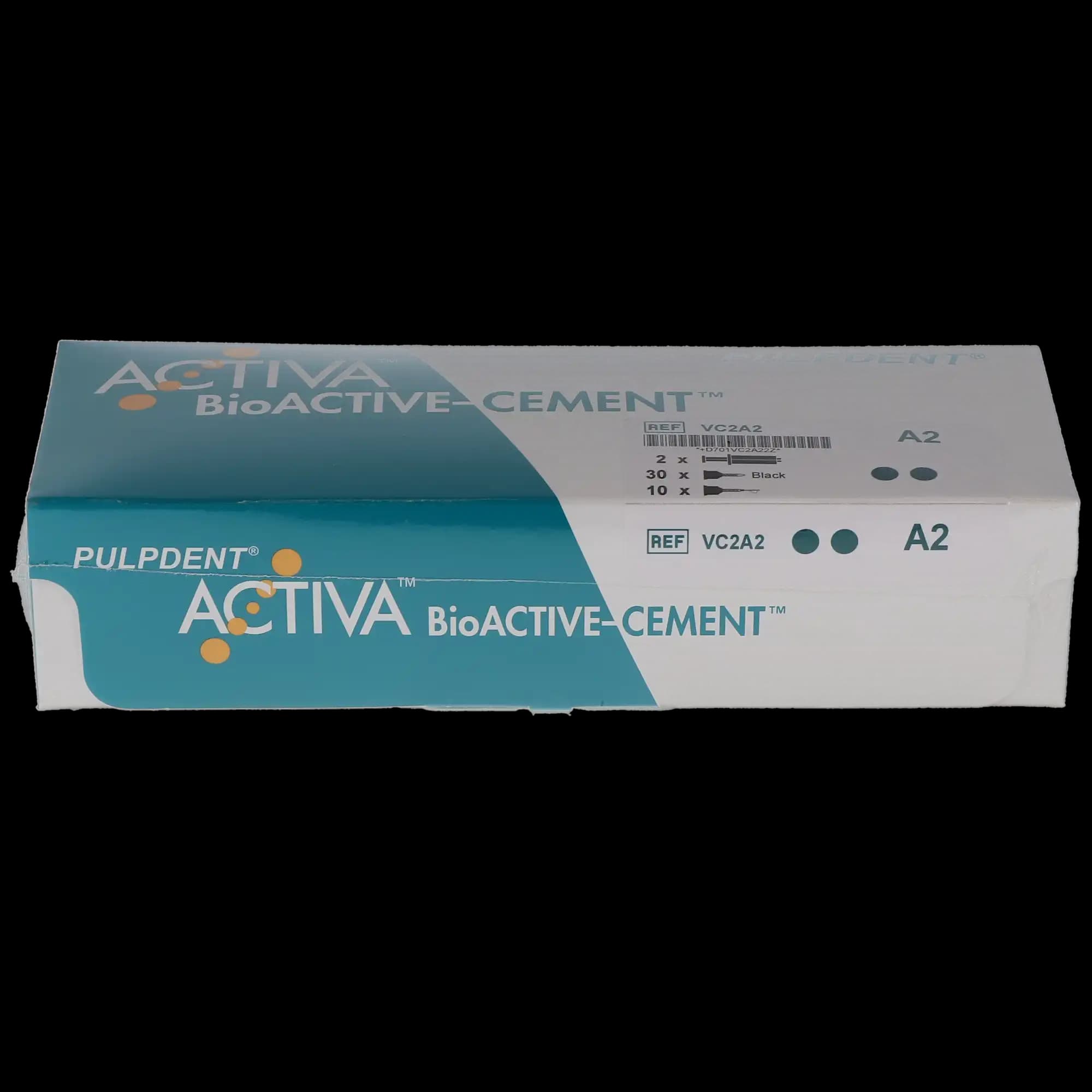 ACTIVA BioActive Cement, Value Pack, A2 Opaque Shade, 2 x 5 mL/7 g Syringes + 40 Automix Tips, VC2A2 thumbnail 12