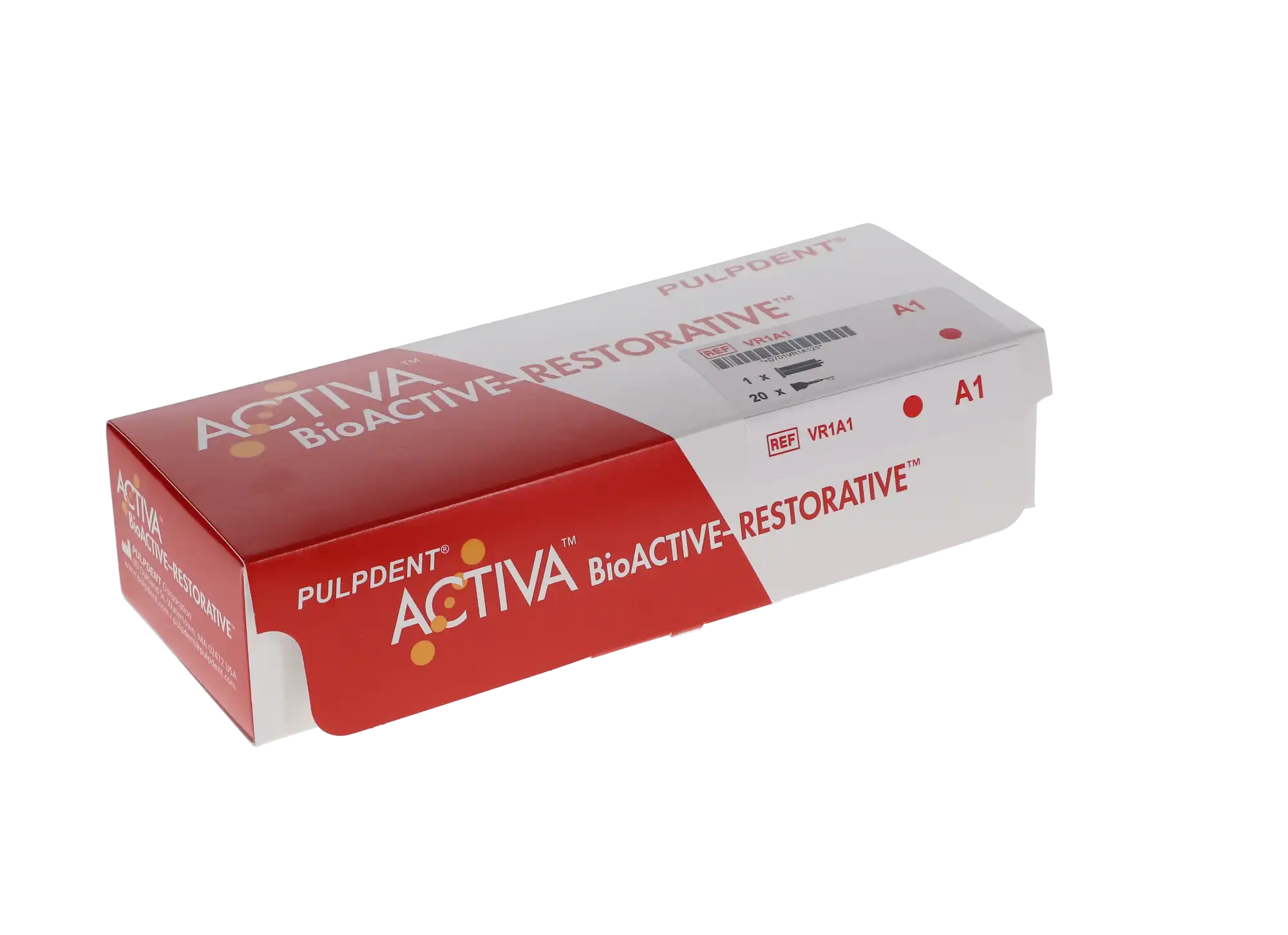 Activa BioACTIVE-Restorative Single Refill, A1, 5 mL (8 g) Syringe + 20 Mix Tips, VR1A1 thumbnail 16