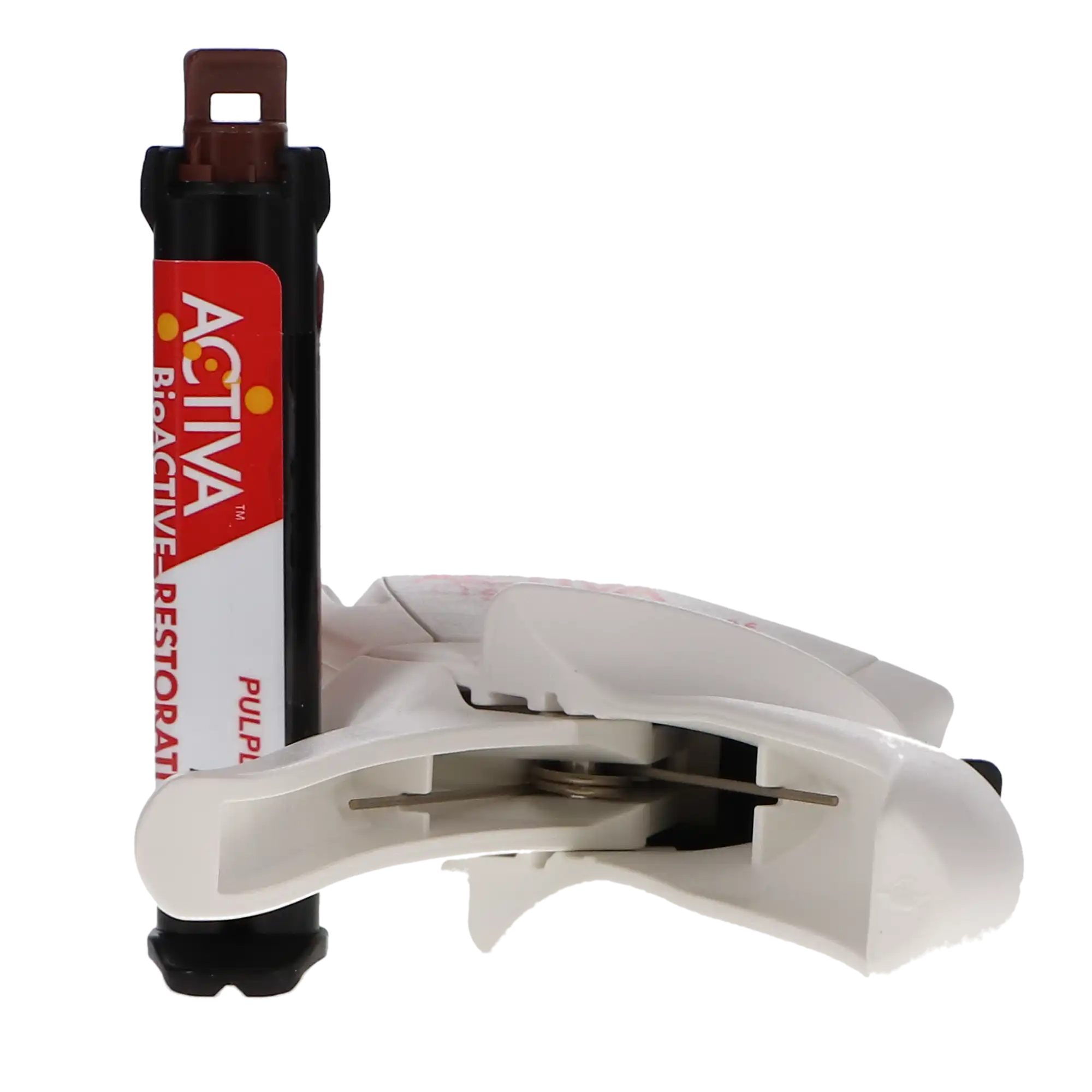 Activa BioACTIVE-Restorative Starter Kit, A2 Shade, 5 mL (8 g) Syringe, with ACTIVA-SPENSER Dispenser and 20 Mix Tips, VR-A2 thumbnail 13