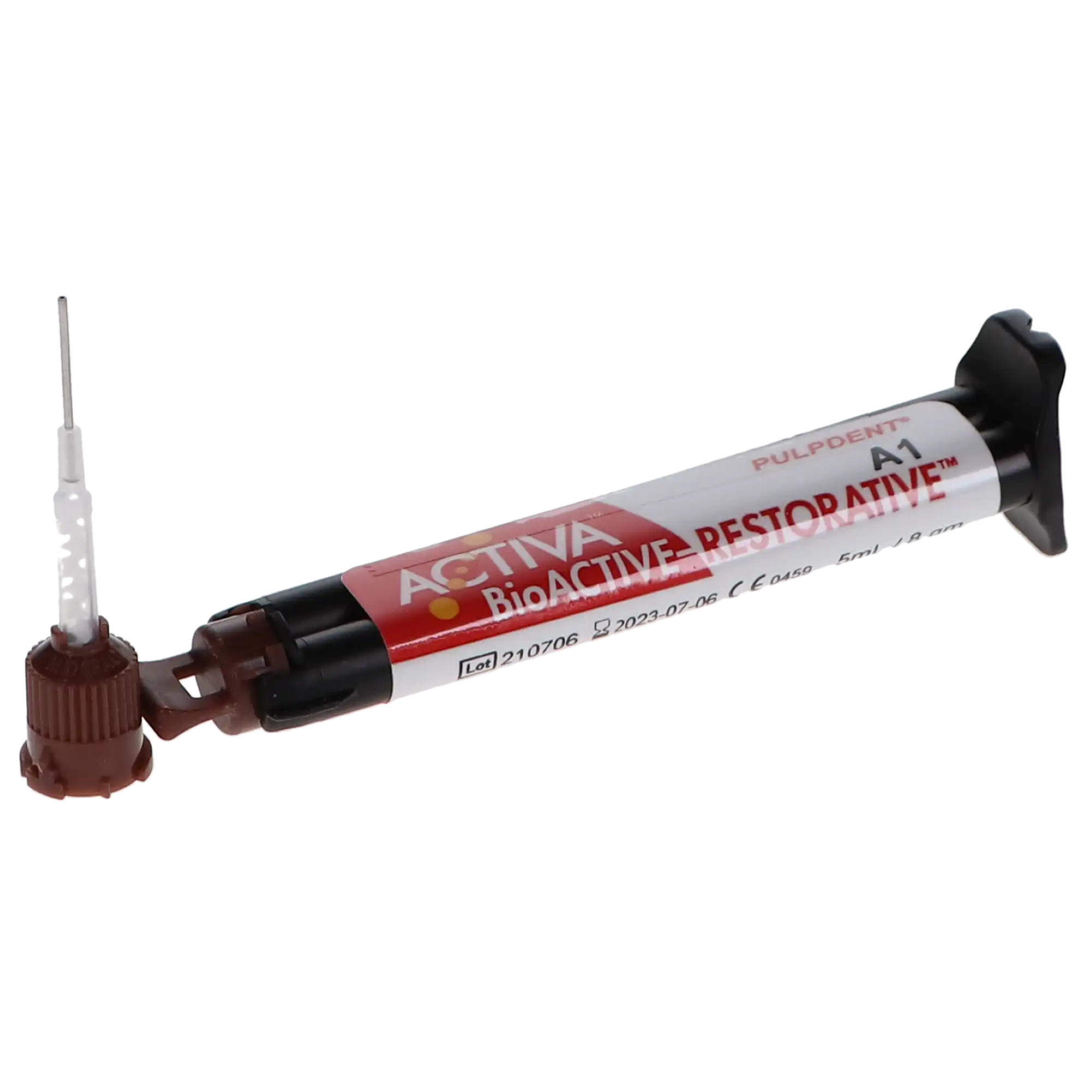 Pulpdent Activa BioACTIVE-RESTORATIVE Value Refill, A1, 5 mL Syringe, 2/Pk, VR2-A1 thumbnail 12