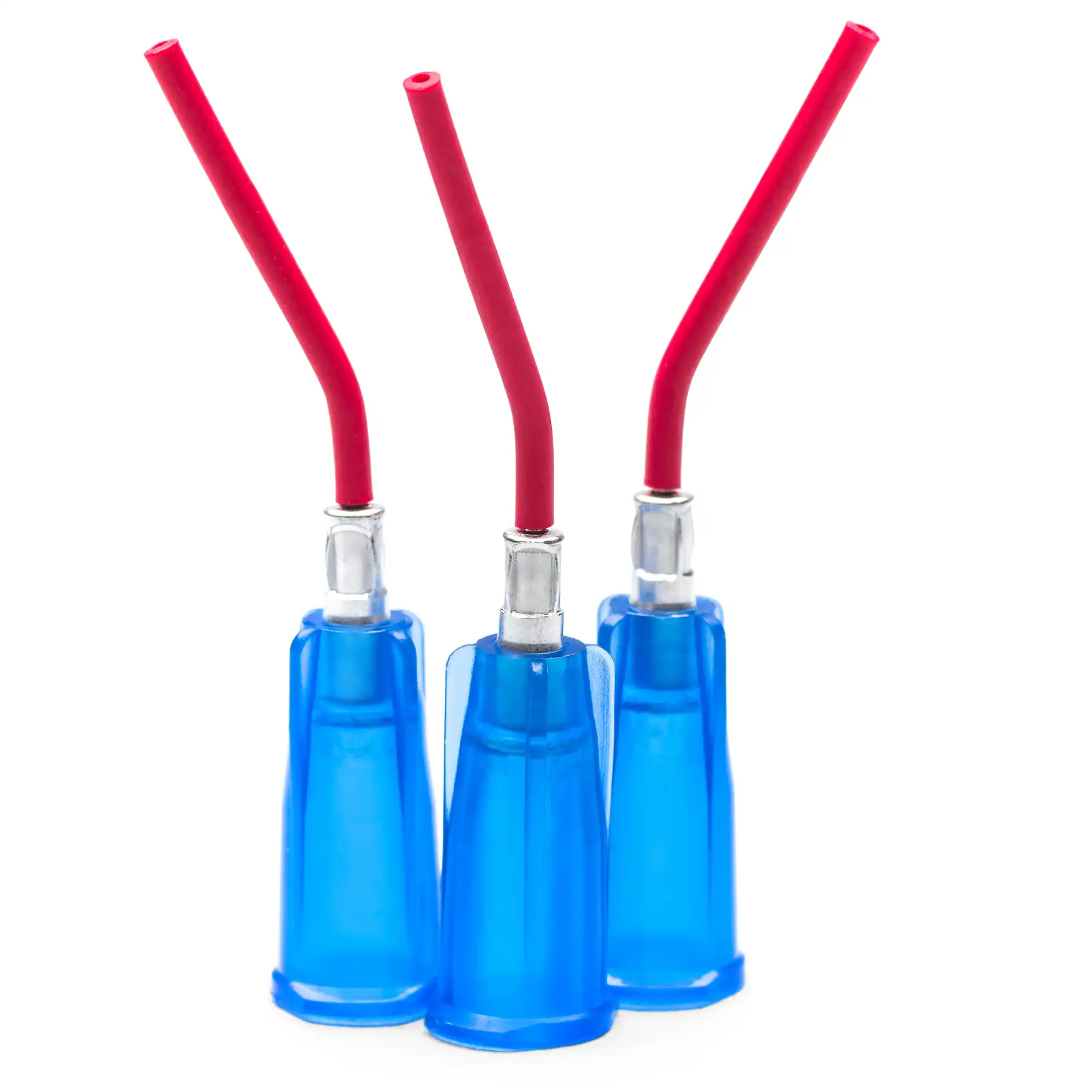 Pulpdent Silane Bond Enhancer Pre-Bent Dropper Tips, 22 Ga x 1/2", Dark Blue, 75/Pk, 22DR75 thumbnail 2