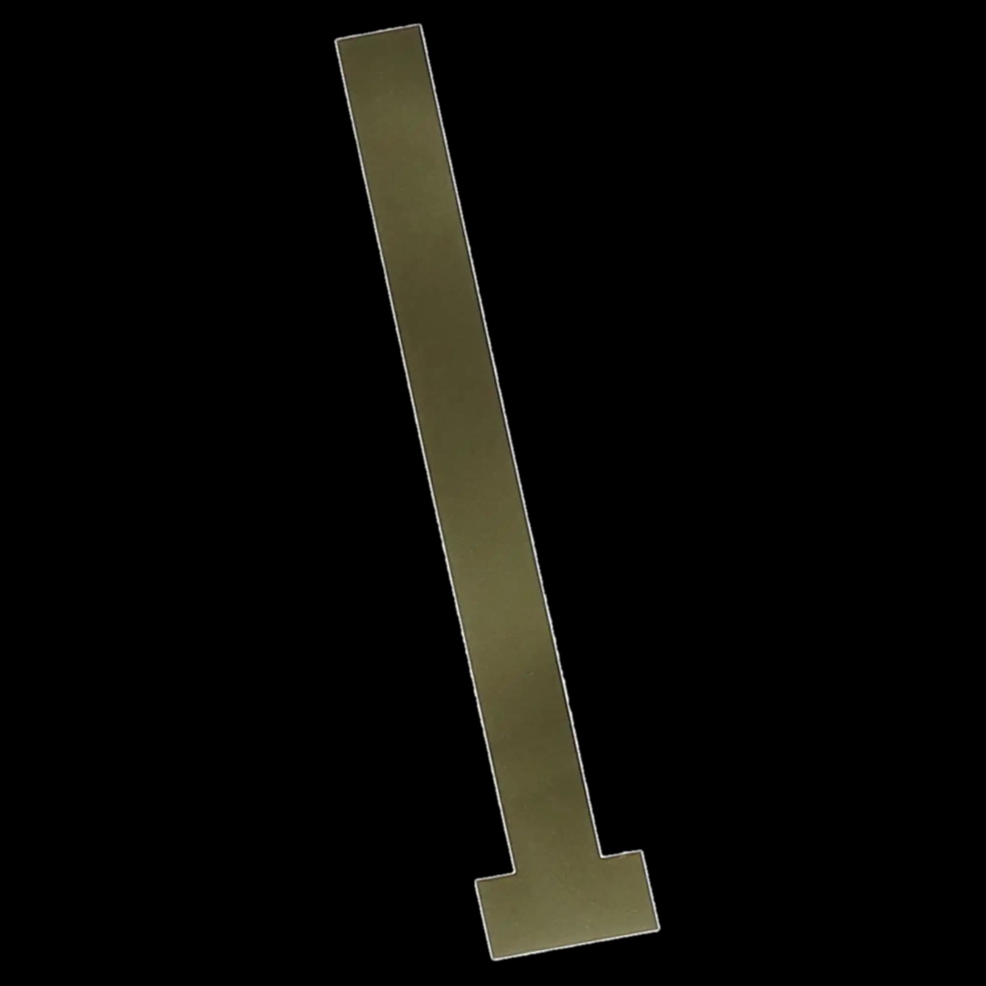 T-Bands, Straight, Narrow, Brass, 0.002" / 0.05 mm Thick, 100/Pk, BTBS/N thumbnail 6
