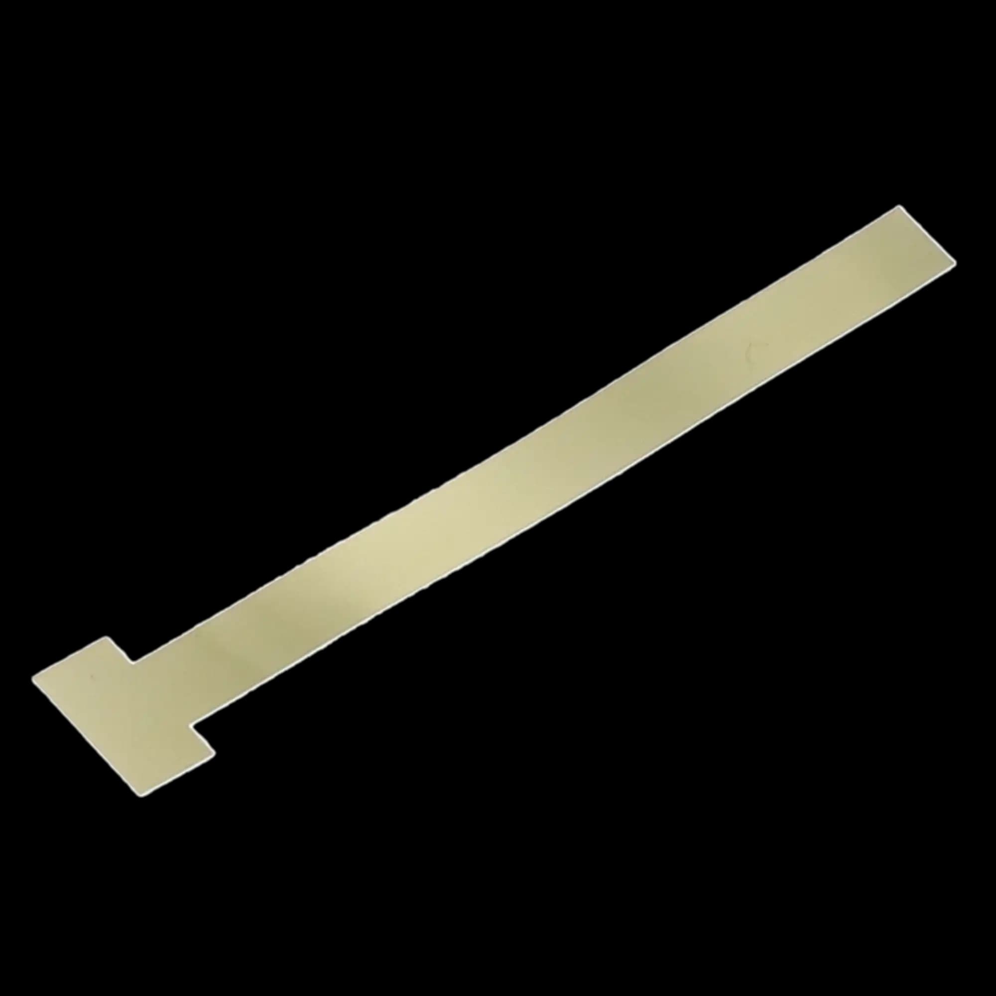 T-Bands, Straight, Narrow, Brass, 0.002" / 0.05 mm Thick, 100/Pk, BTBS/N thumbnail 9