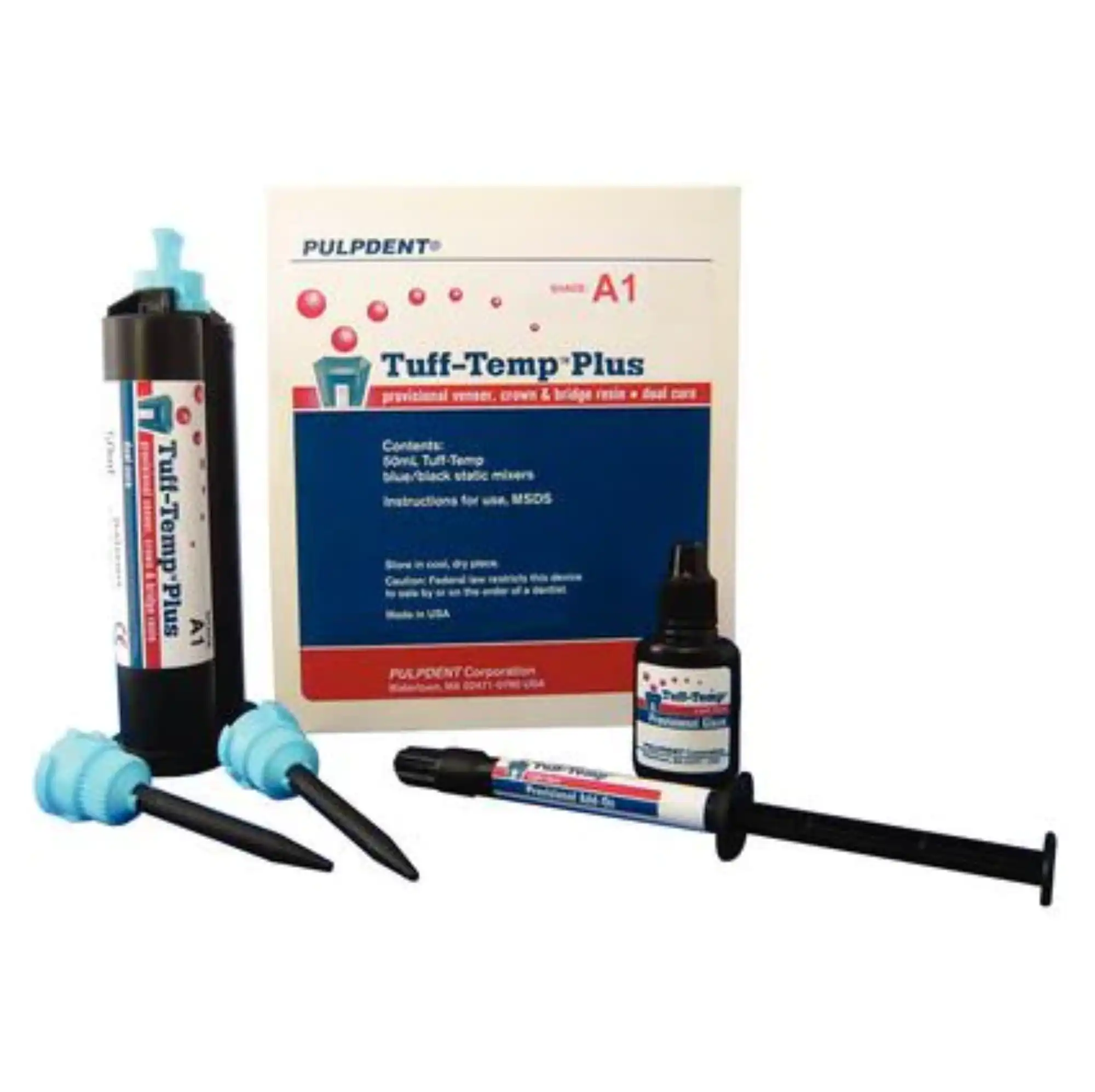 Tuff-Temp Plus Provisional C&B Resin, A1, 50 mL Automix Cartridge Kit, TTPA1 thumbnail 9