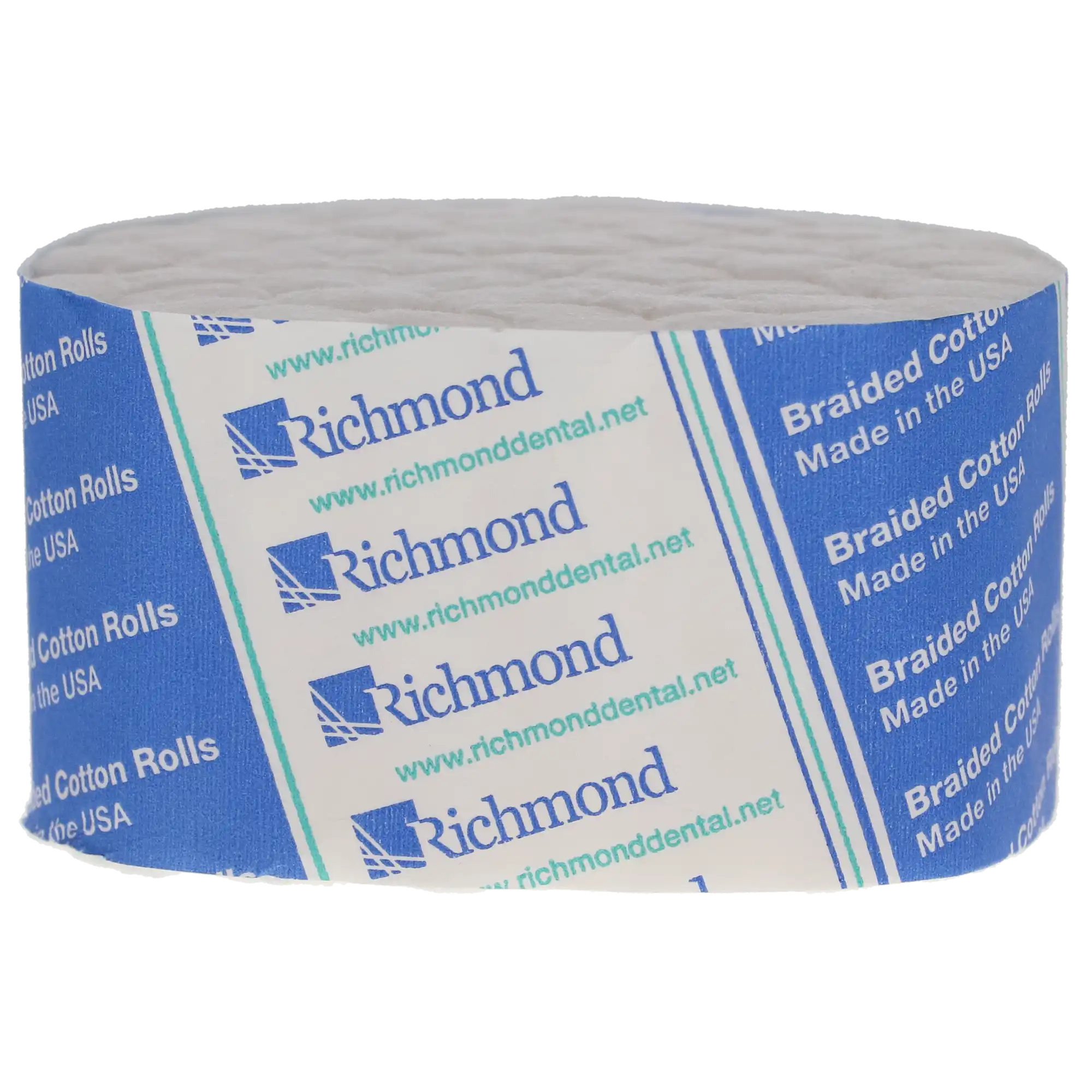 Richmond Braided Cotton Rolls, Sterile, Medium, 3/8" x 1 1/2", 2000/Pk, 200206 thumbnail 4