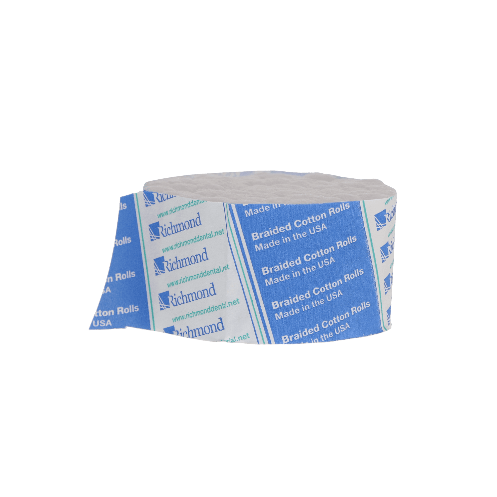 Richmond Braided Cotton Rolls, Non-Sterile, Small, 5/16" x 1 1/2", 2000/Pk, 201210 thumbnail 7