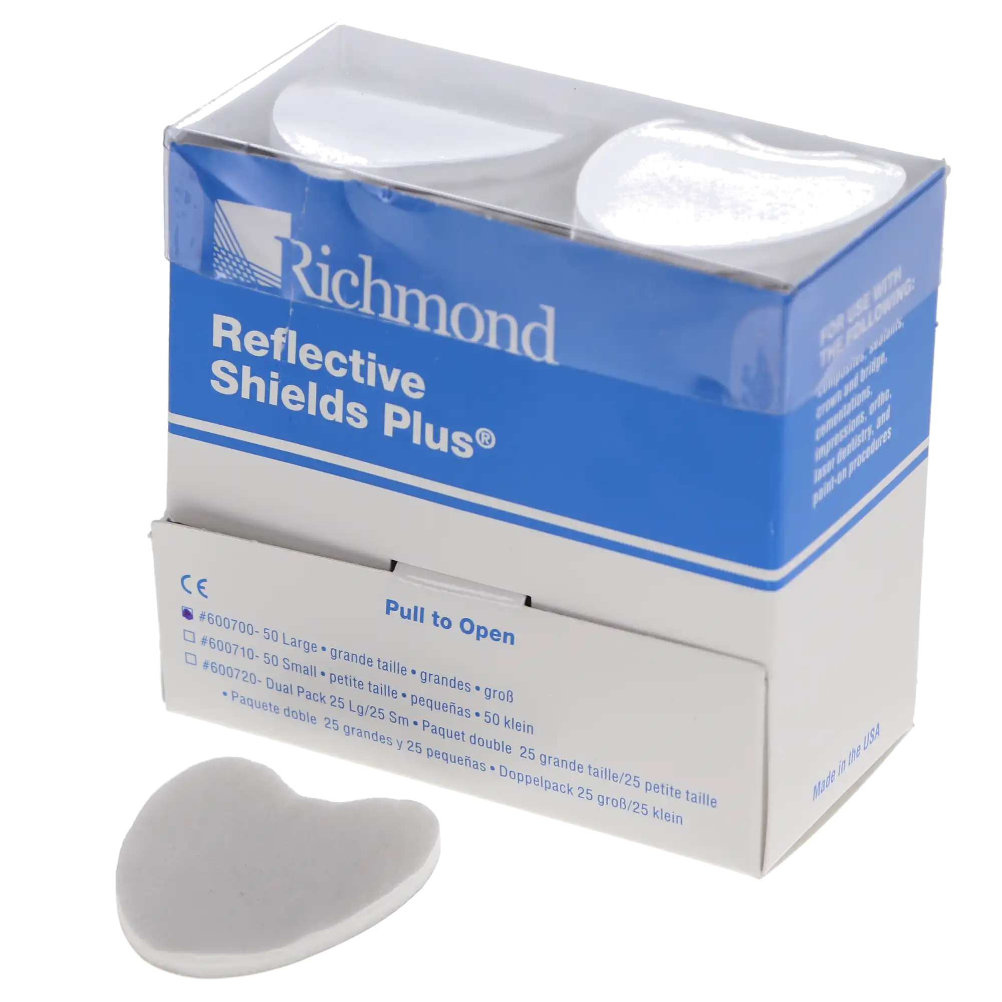 Reflective Shields Plus Moisture Abatement Pads, Large, 50/Box, 600700 thumbnail 8