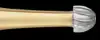 SS White 7004 Round Trimming & Finishing 12-Blade Carbide Bur, Friction Grip, 5/Pkg, 15086-5 thumbnail 2