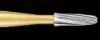 SS White 12-Blade Trimming & Finishing Carbide Burs, FG, Bullet, #7803, 5/Pk, 15092-5 thumbnail 2