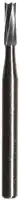 SS White Standard Operative Carbide Bur, FG, Long Straight Flat End Fissure, #57L, 1.0 mm Diameter, 5.0 mm Length, 10/Pk, 15028 thumbnail 2