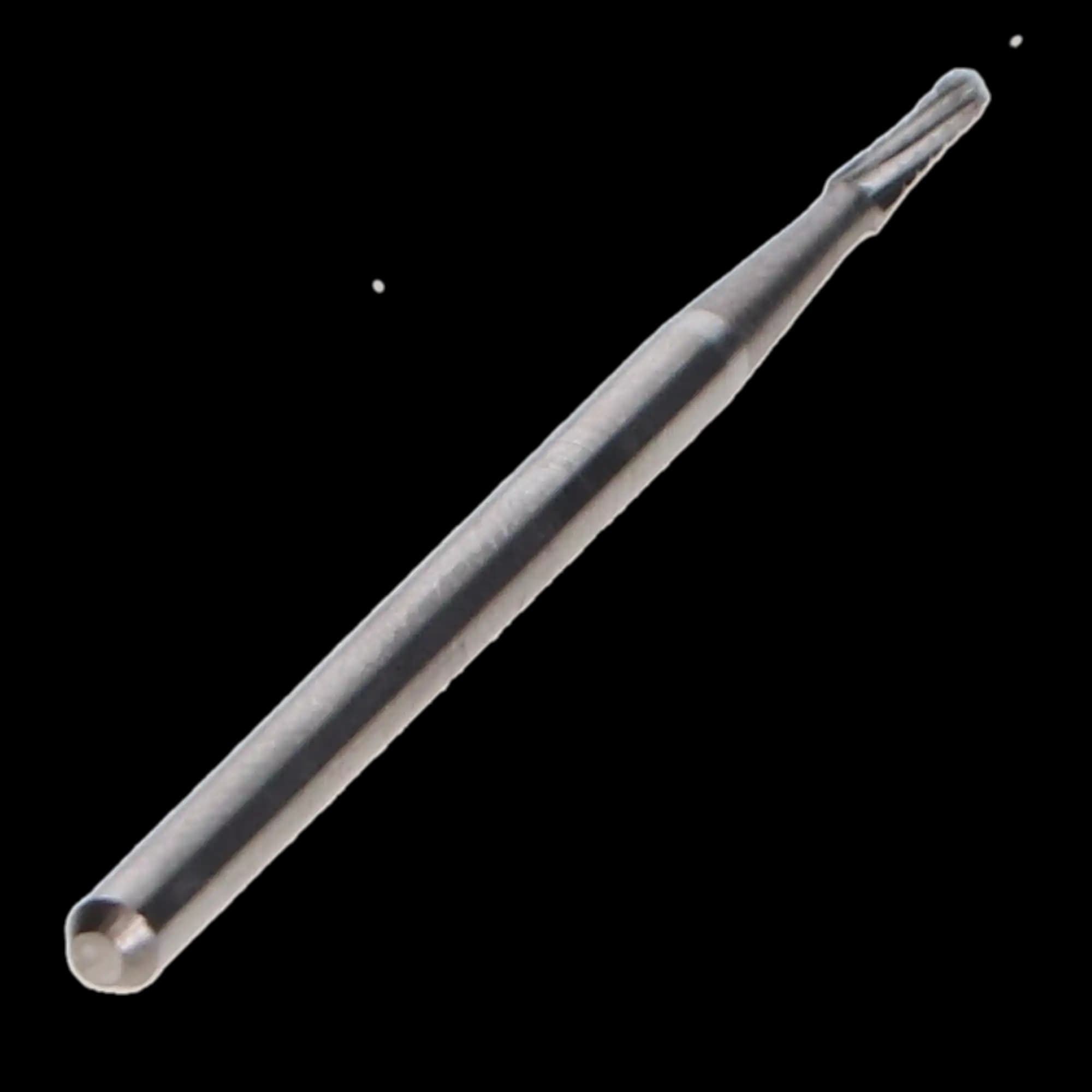 SS White Oral Surgery Carbide Bur, HP, Long Round End Taper Cross Cut Fissure, #1702L, 10/Pk, 14917 thumbnail 4