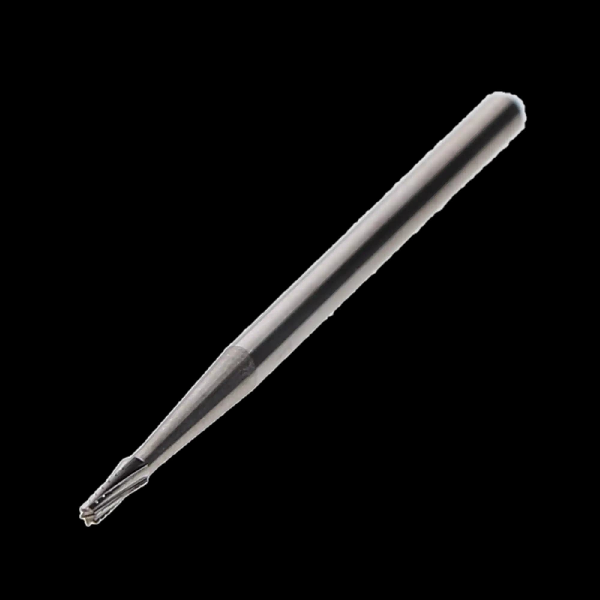 SS White Standard Operative Carbide Bur, HP, Taper Flat End Cross Cut Fissure, #702, 1.6 mm Head Diameter, 4.5 mm Head Length, 100/Pk, 12702 thumbnail 2