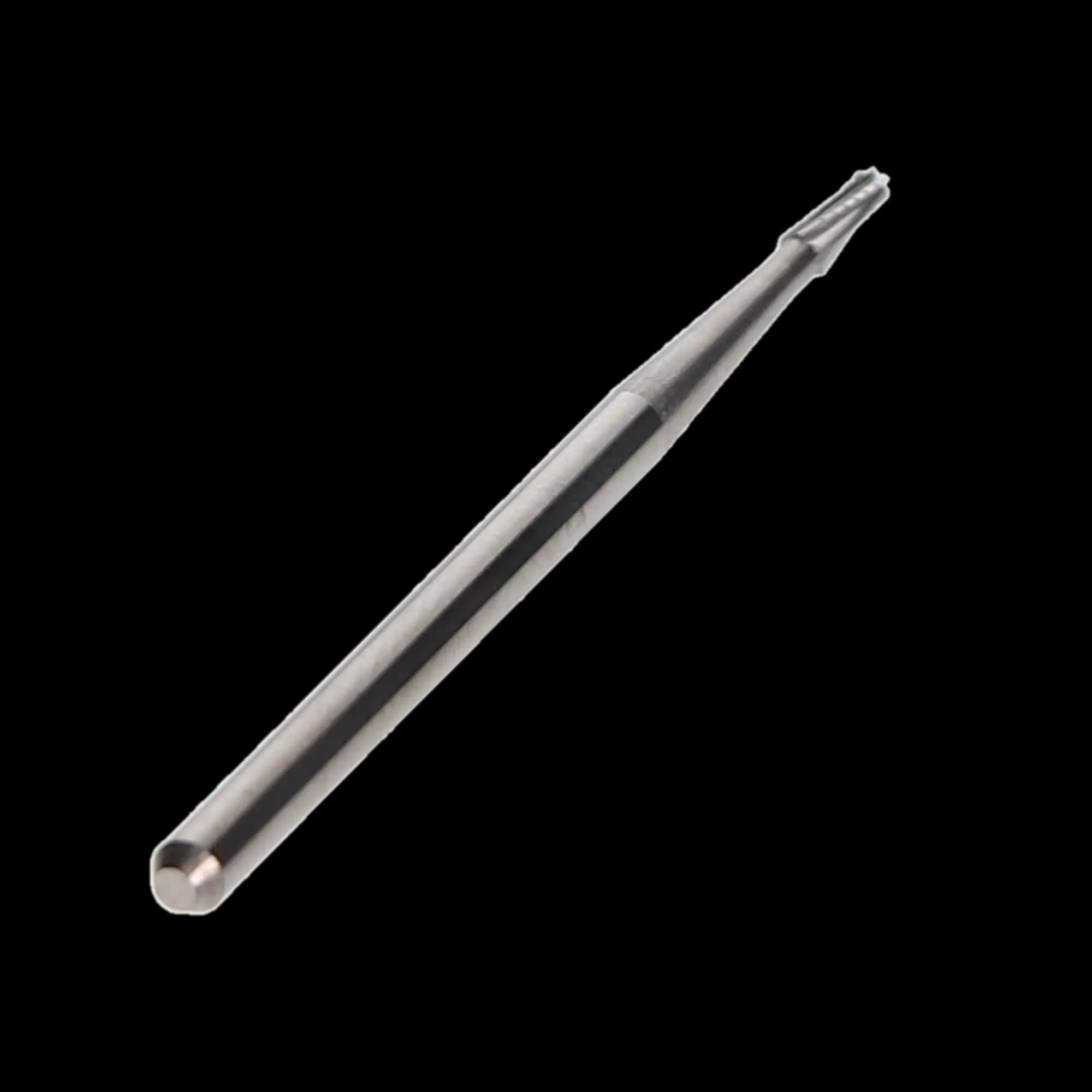 SS White Standard Operative Carbide Bur, HP, Taper Flat End Cross Cut Fissure, #702, 1.6 mm Head Diameter, 4.5 mm Head Length, 100/Pk, 12702 thumbnail 3