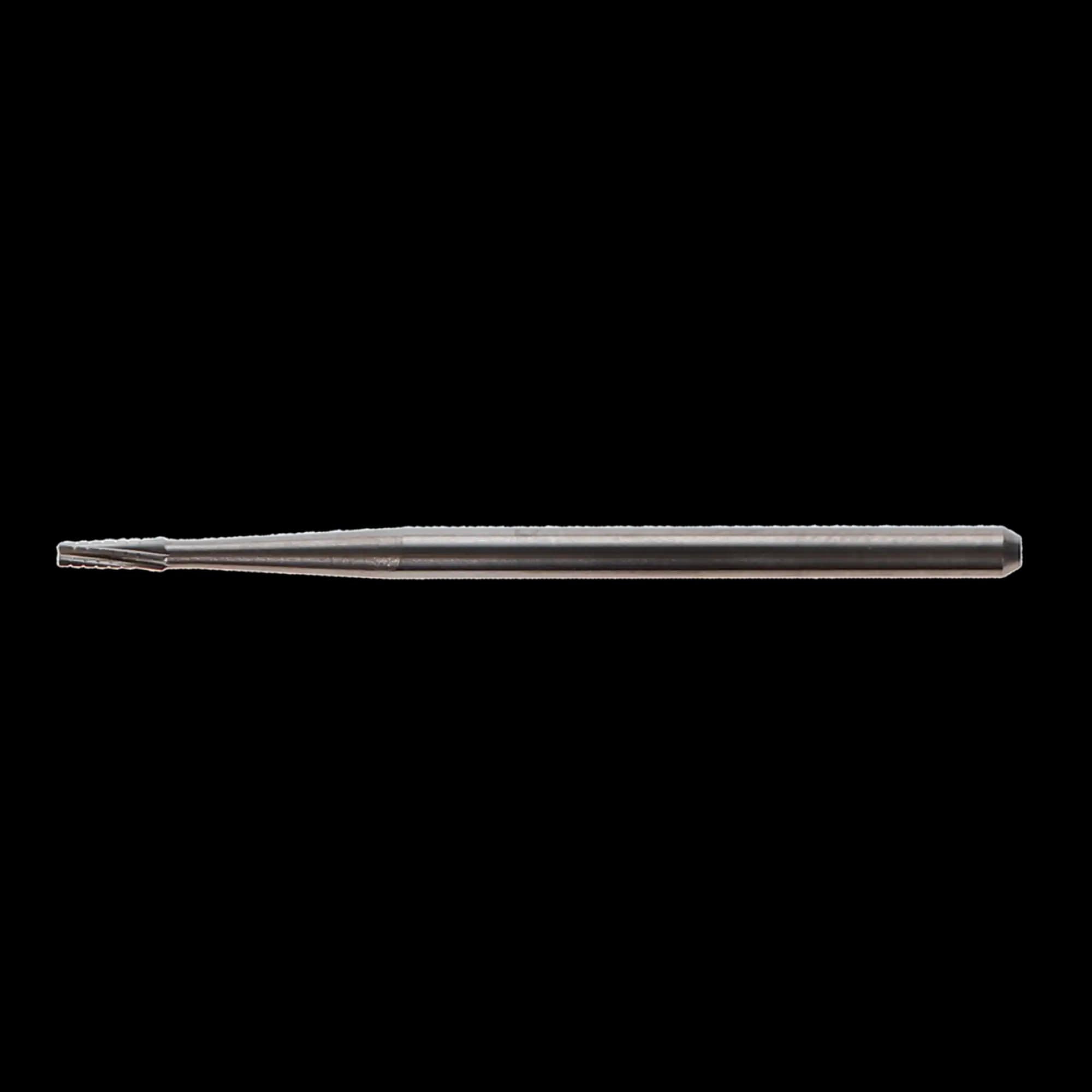 SS White Standard Operative Carbide Bur, HP, Taper Flat End Cross Cut Fissure, #702, 1.6 mm Head Diameter, 4.5 mm Head Length, 100/Pk, 12702 thumbnail 5