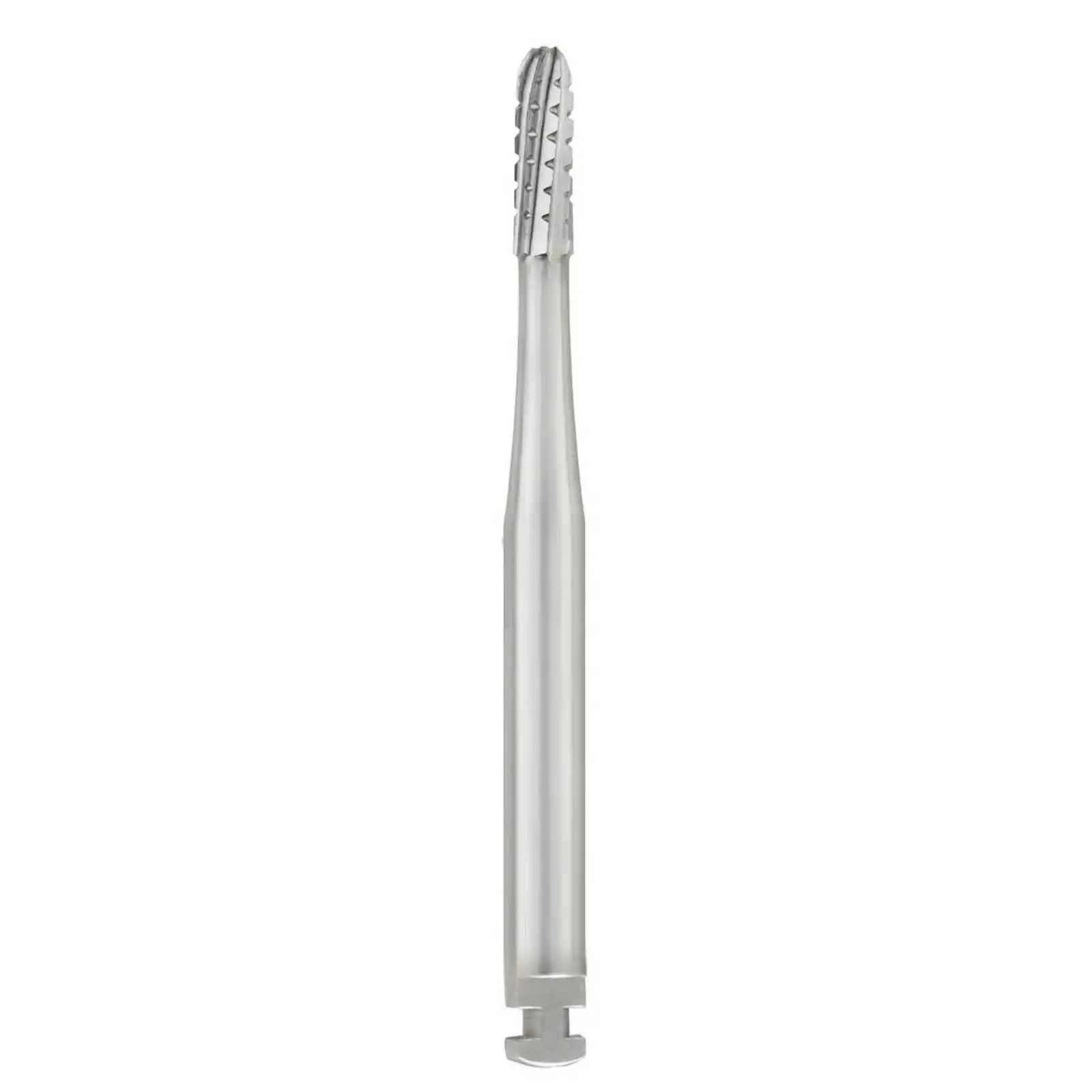 SS White Standard Operatory Carbide Bur, RA (Right Angle Latch), Straight Round End Cross Cut Fissure, #1558, 10/Pk, 14796 thumbnail 2