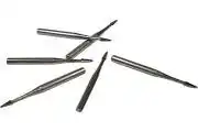 SS White Fissurotomy Carbide Bur, FG, Micro Narrow Tapered Fissure (NTF), 0.7 mm Head Diameter, 100/Pk, #13100 thumbnail 2