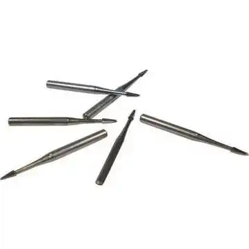 Fissurotomy Carbide Bur, Original Tapered Fissure, FG, 1.1 mm Head Diameter, 2.5 mm Head Length, Bulk 100/Pk, 13097 thumbnail 2