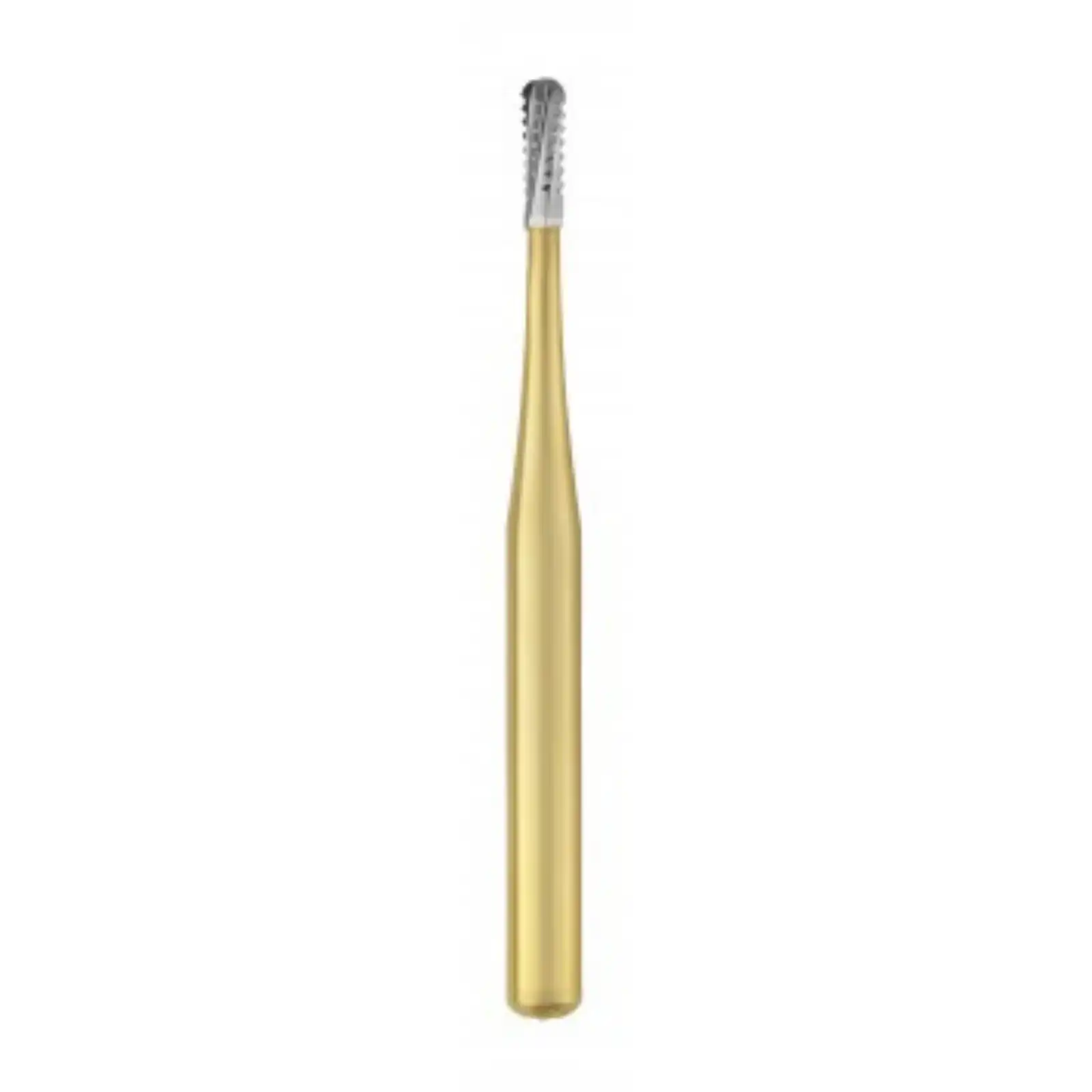Great White Gold Series Carbide Bur, FG, Pear, #GW245, 0.9 mm Head Diameter, 2.8 mm Head Length, 10/Pk, 18212 thumbnail 2