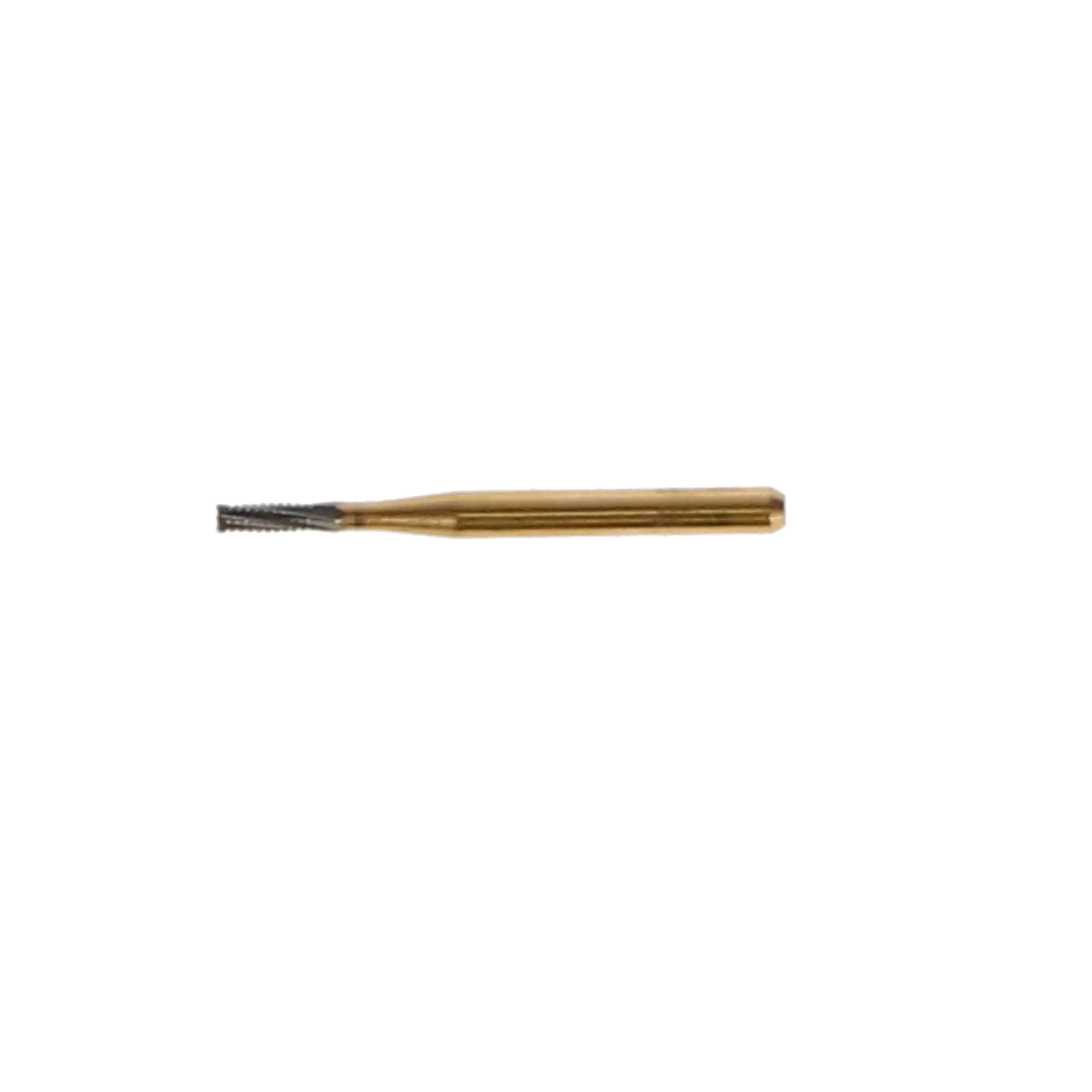 Great White Gold Series Carbide Burs, FG, Straight Cross Cut Fissure, #557, 10/Pk, 18218 thumbnail 7
