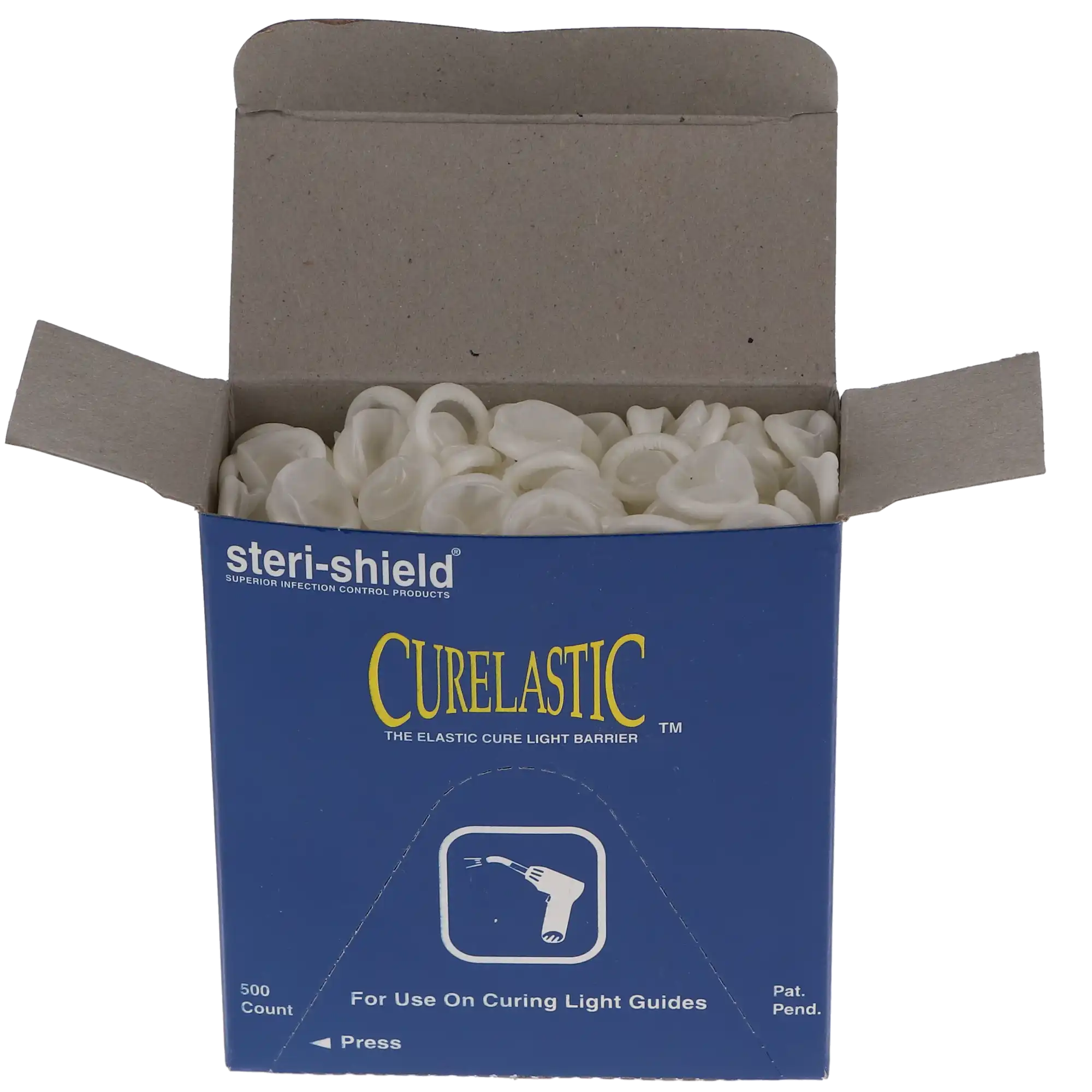 Curelastic Cure-Light Barrier Sleeves, Medium/Large (11-13mm), Latex-Free, 500/Box, 088-066 thumbnail 7