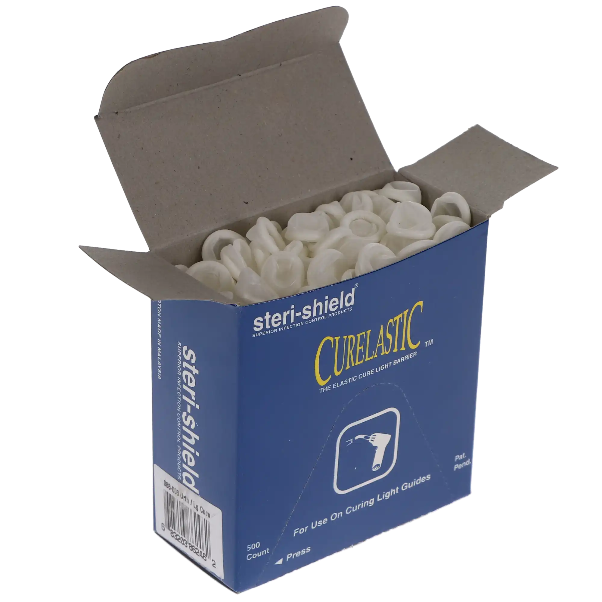 Curelastic Cure-Light Barrier Sleeves, Medium/Large (11-13mm), Latex-Free, 500/Box, 088-066 thumbnail 8