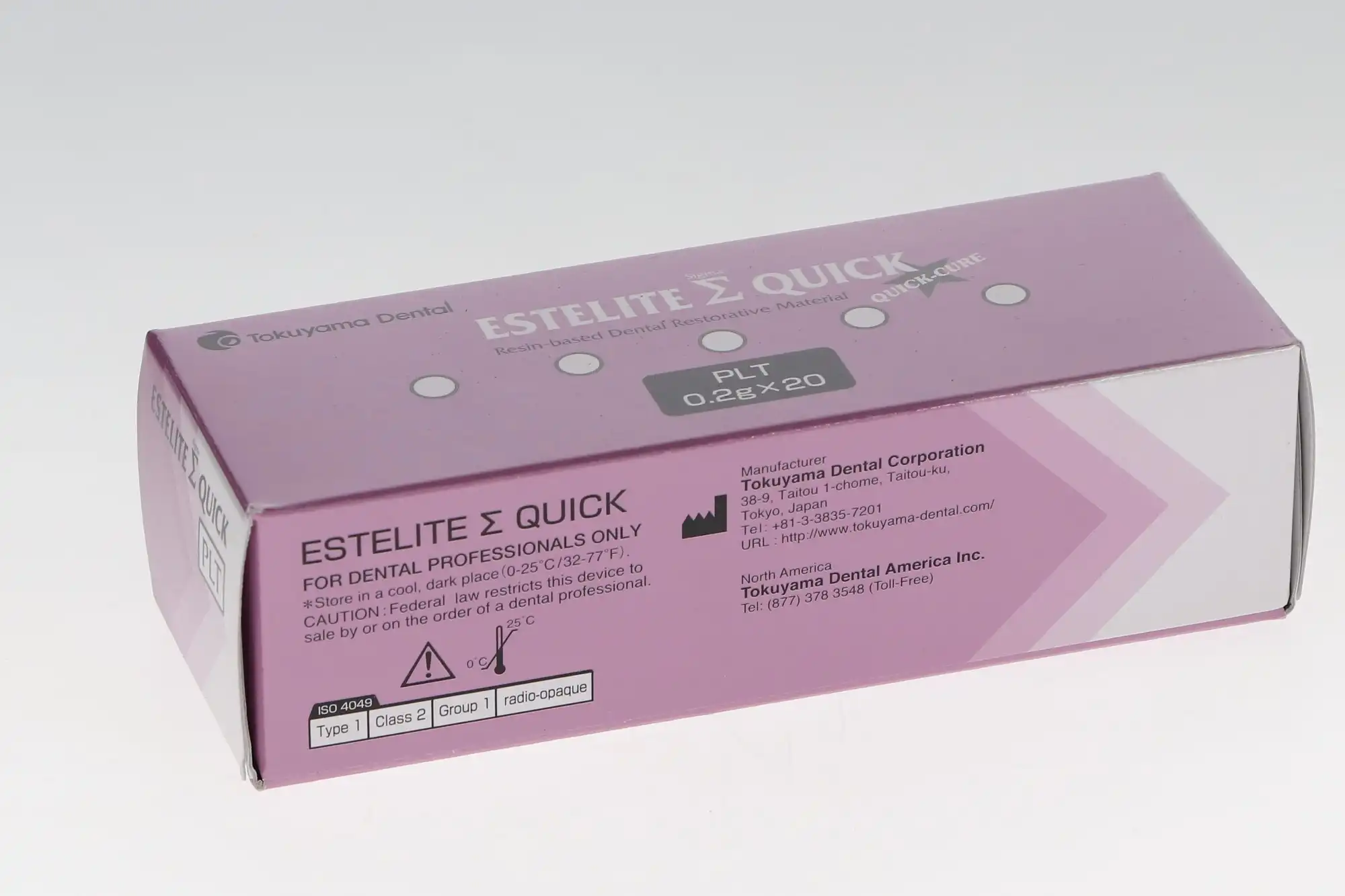 Estelite Sigma Quick Universal Composite, Light-Cure, PLT Refill, OA3, 0.2 g, 20/Pk, 13325 thumbnail 9