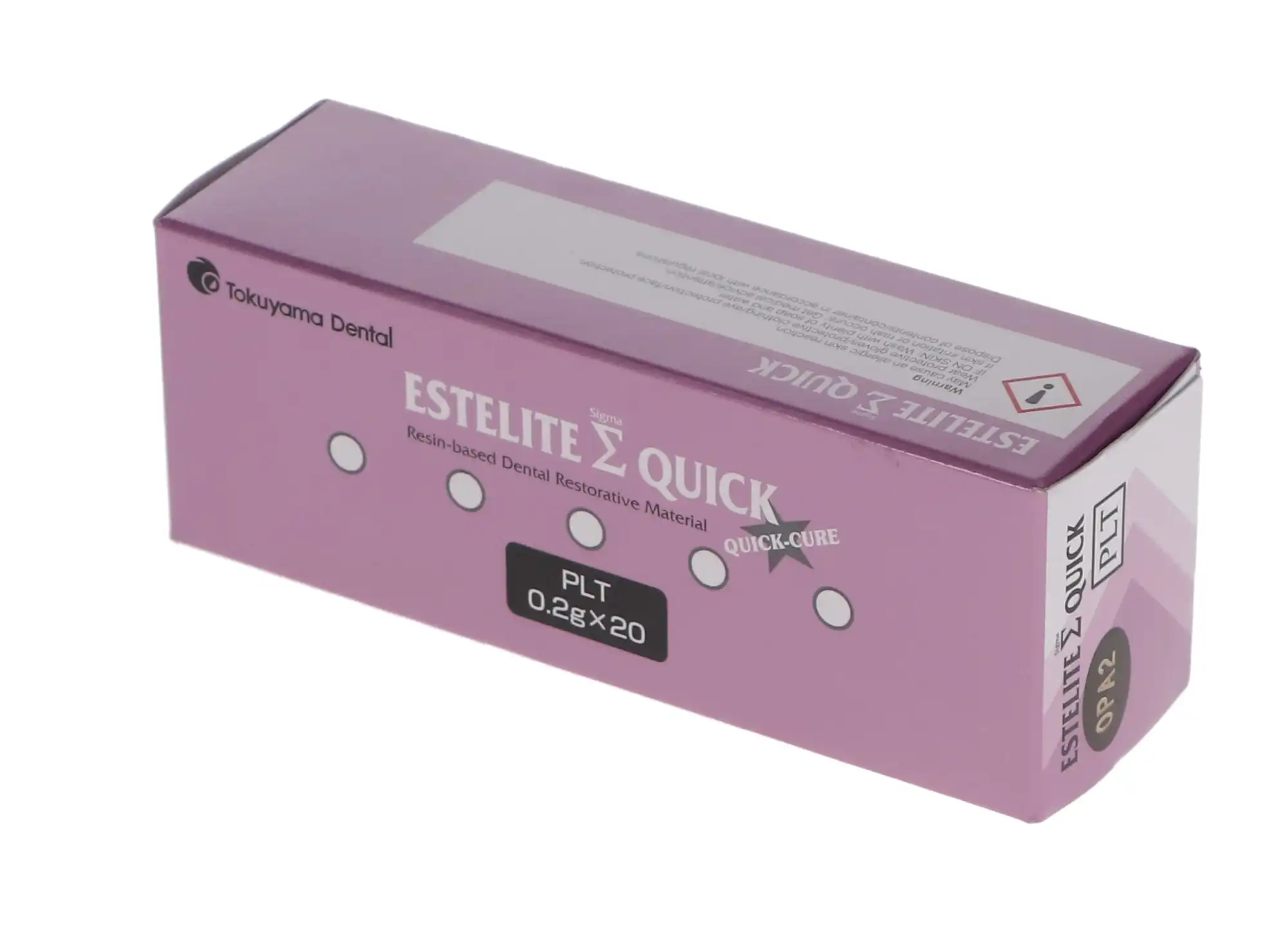 Estelite Sigma Quick Light-Cure Universal Composite, OPA2 Opaque Shade, PLT Pre-Loaded Tips, 0.2 g, 20/Pk, 13326 thumbnail 9