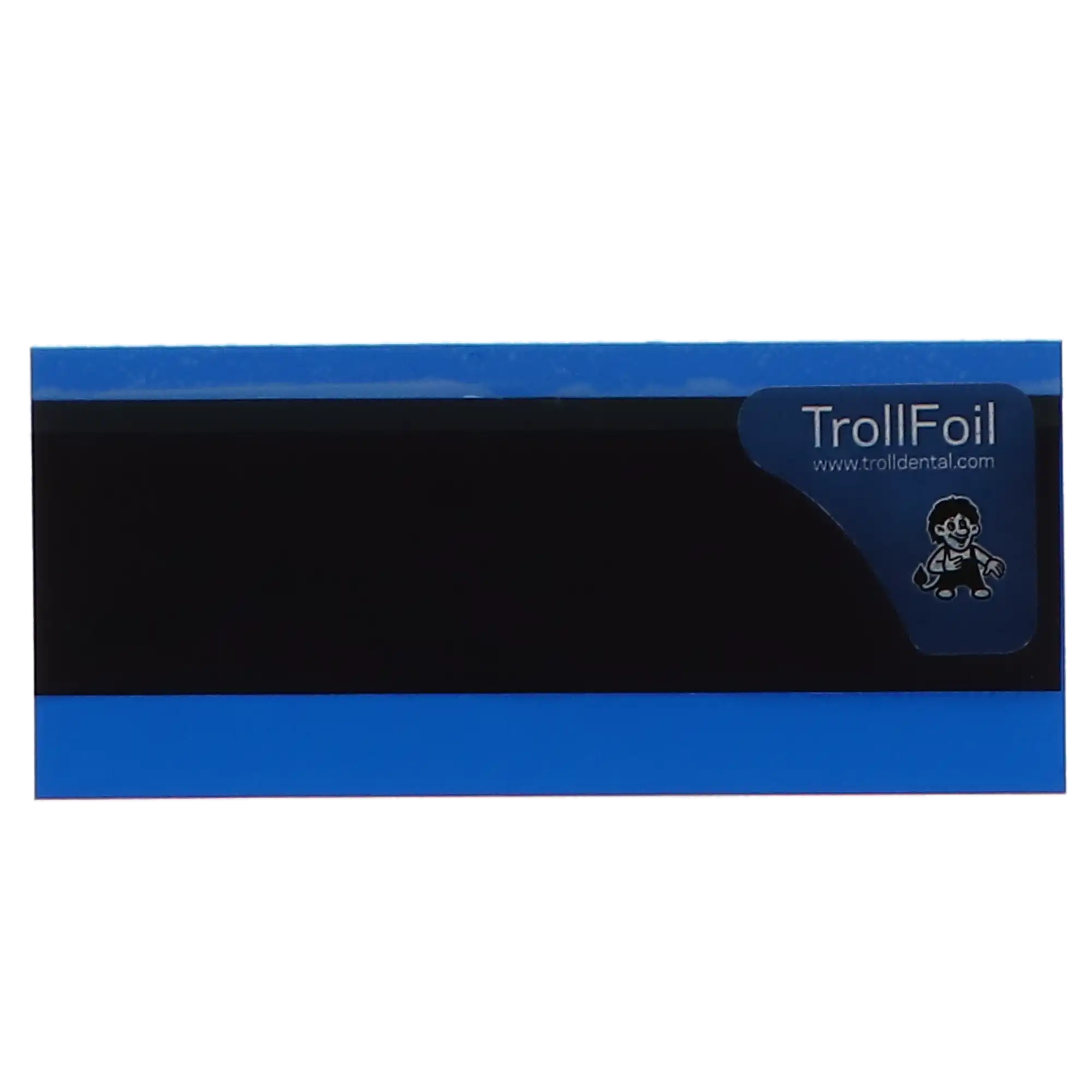 TrollFoil Pre-Mounted Double-Sided Articulating Foil, 8 Microns, Blue, 3" x 3/4", 500/Pk, 12000501 thumbnail 6