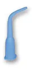 Blue-Flo Blunt End Irrigating Tips, 23 Ga, Soft Plastic, Universal Luer-Lock Hub, Blue, 100/Pk, 316222 thumbnail 5