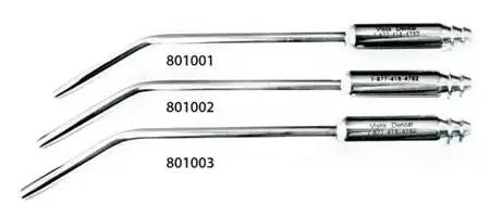 Vista Apex Appli-Vac Surgical Aspirator Tip, 2.5mm Opening, 6" Length, Stainless Steel, 15P2A (1592A) thumbnail 3