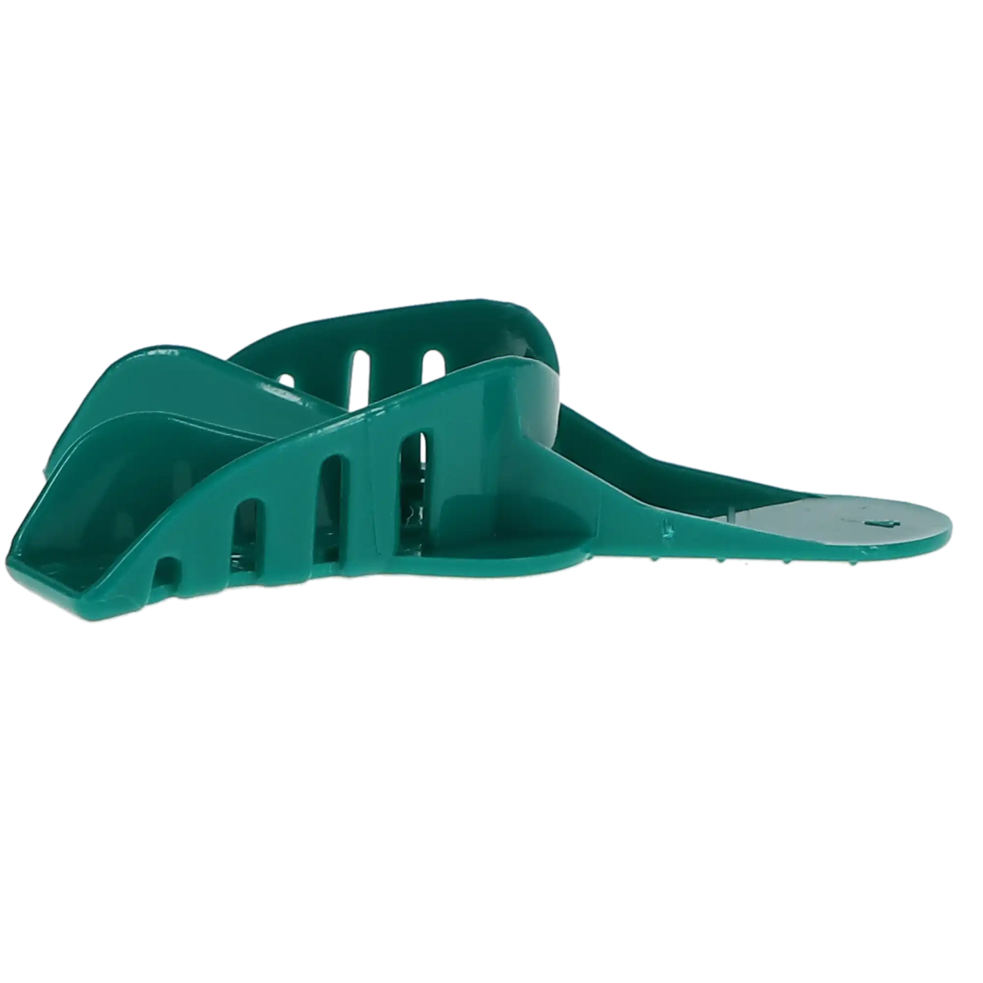 Vista Apex Disposable Plastic Impression Trays, #4, Medium, Lower, Green, Perforated, 12/Pk, 311004 thumbnail 2